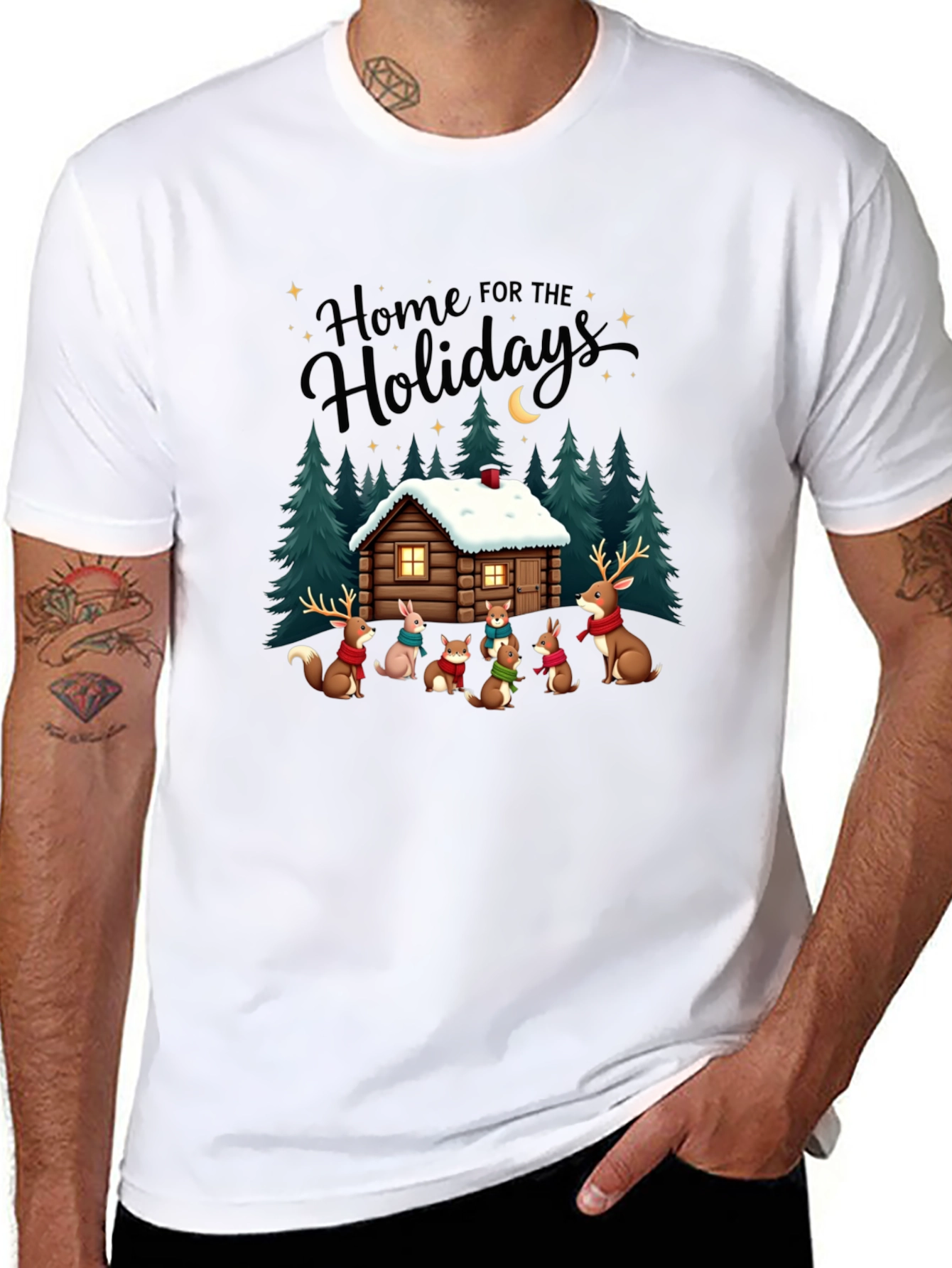 Home for the Holidays Cabin Crew T-Shirt