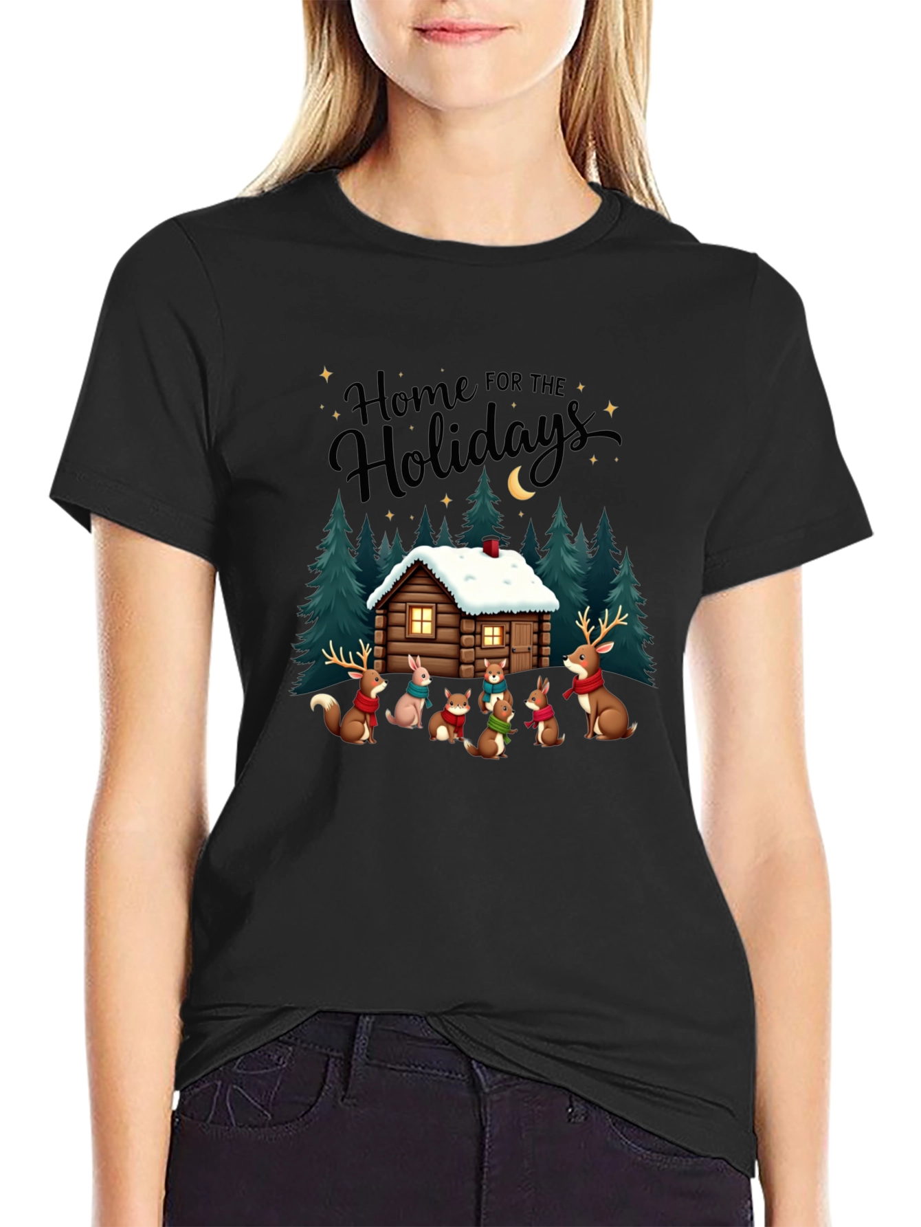 Home for the Holidays Cabin Crew T-Shirt