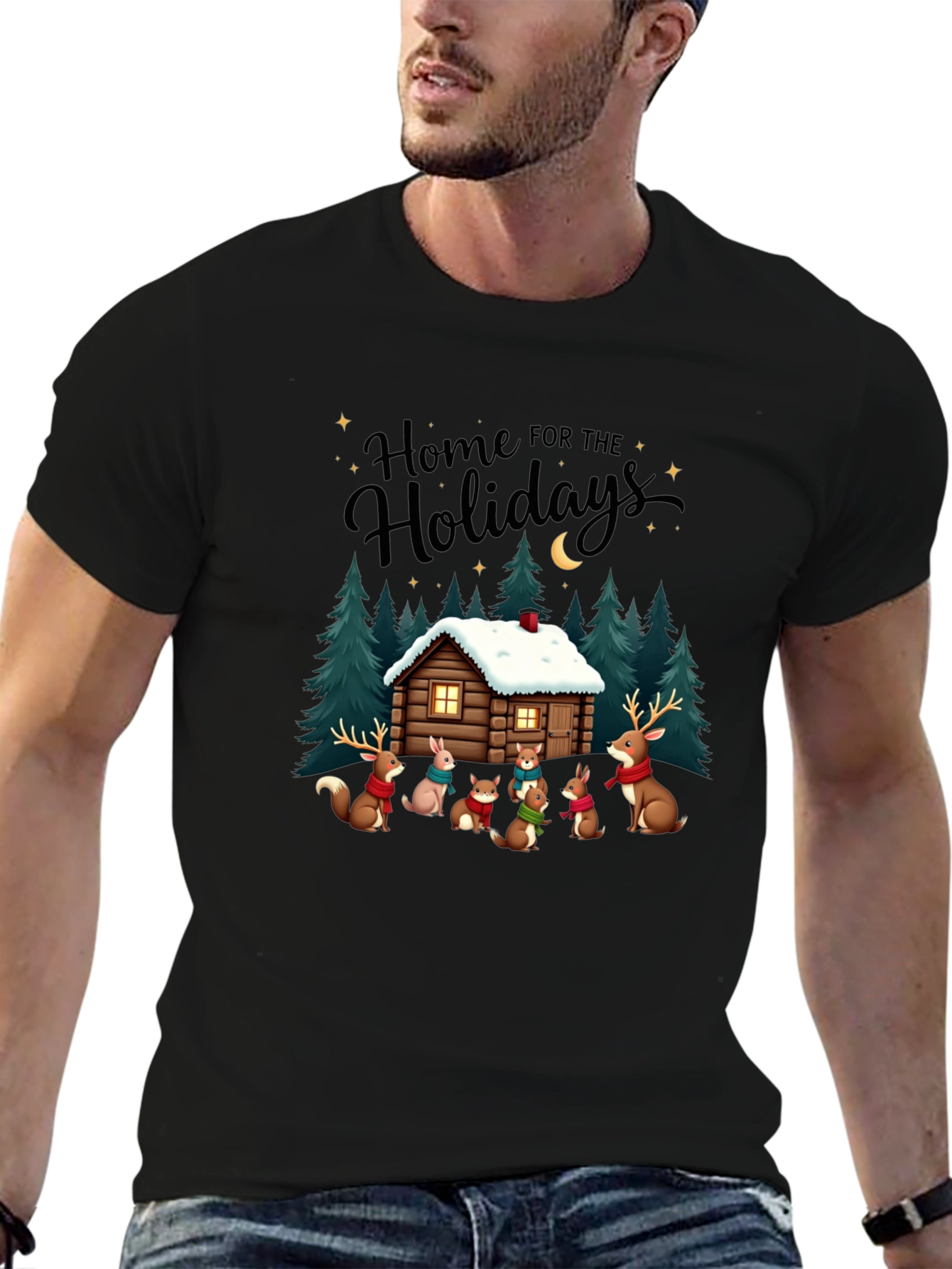 Home for the Holidays Cabin Crew T-Shirt