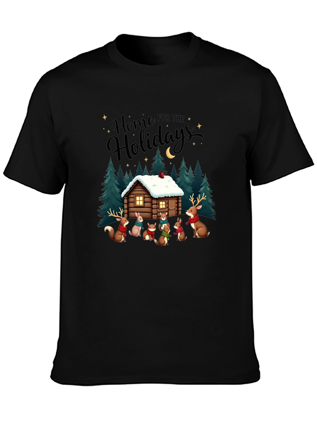 Home for the Holidays Cabin Crew T-Shirt