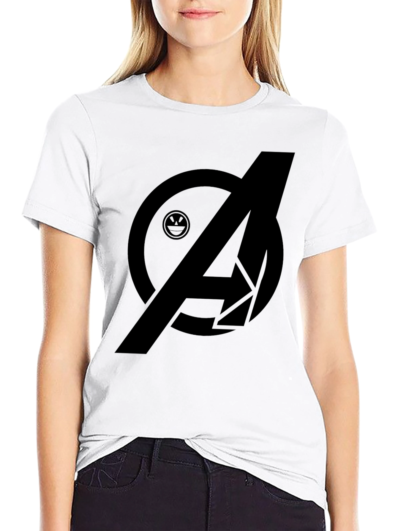 Avengers Logo Black T-Shirt