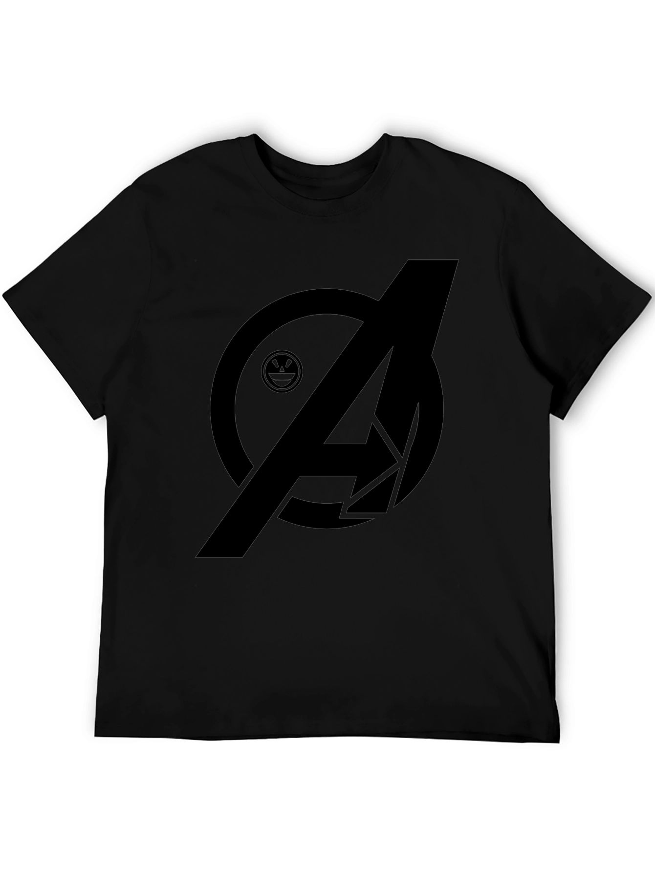 Avengers Logo Black T-Shirt