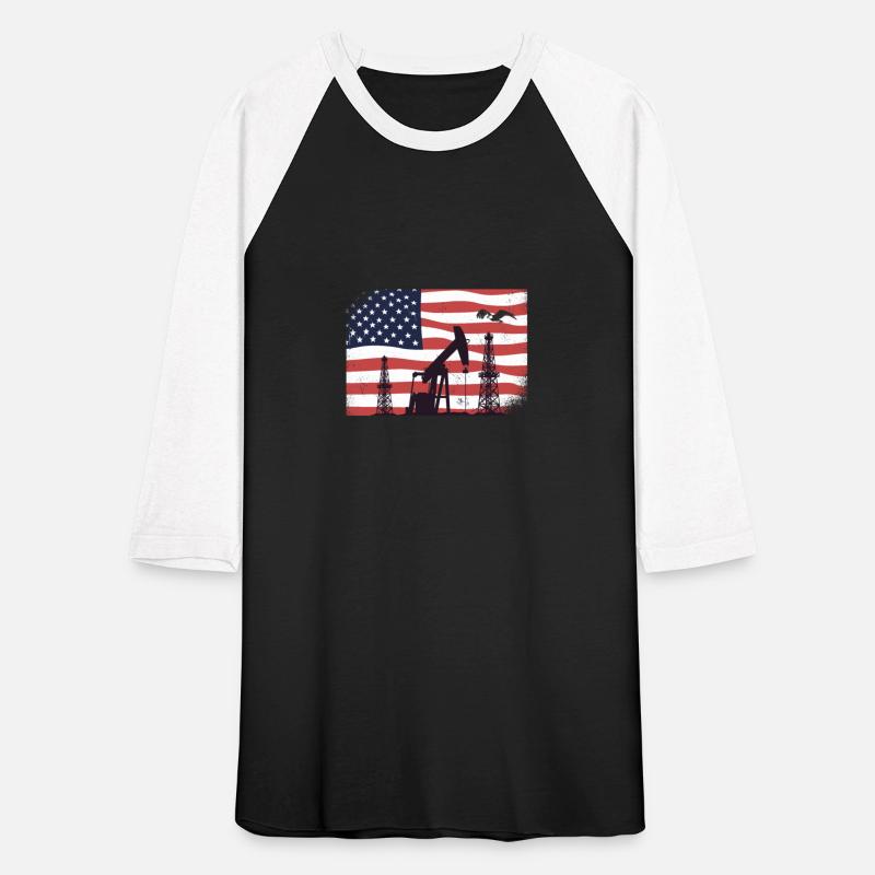 Oil Rig Worker Pump USA American Gas Oilfield