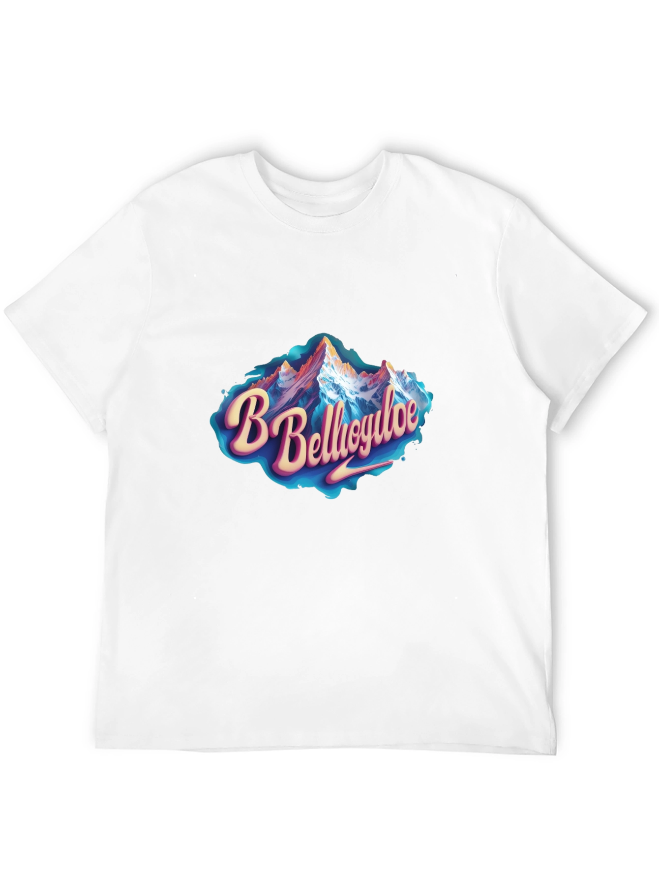 Bellagio Mountain Graphic Tee - Black