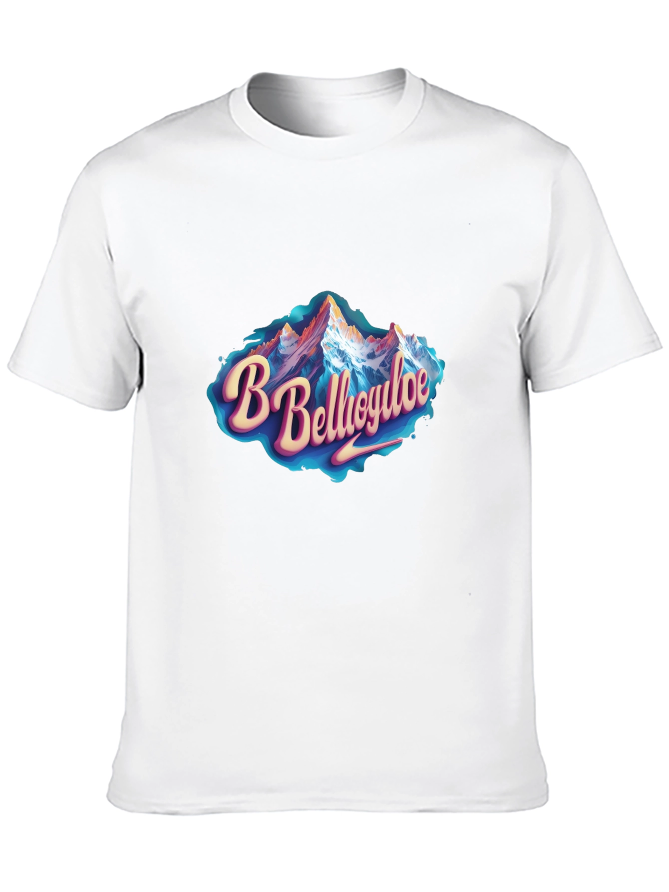 Bellagio Mountain Graphic Tee - Black
