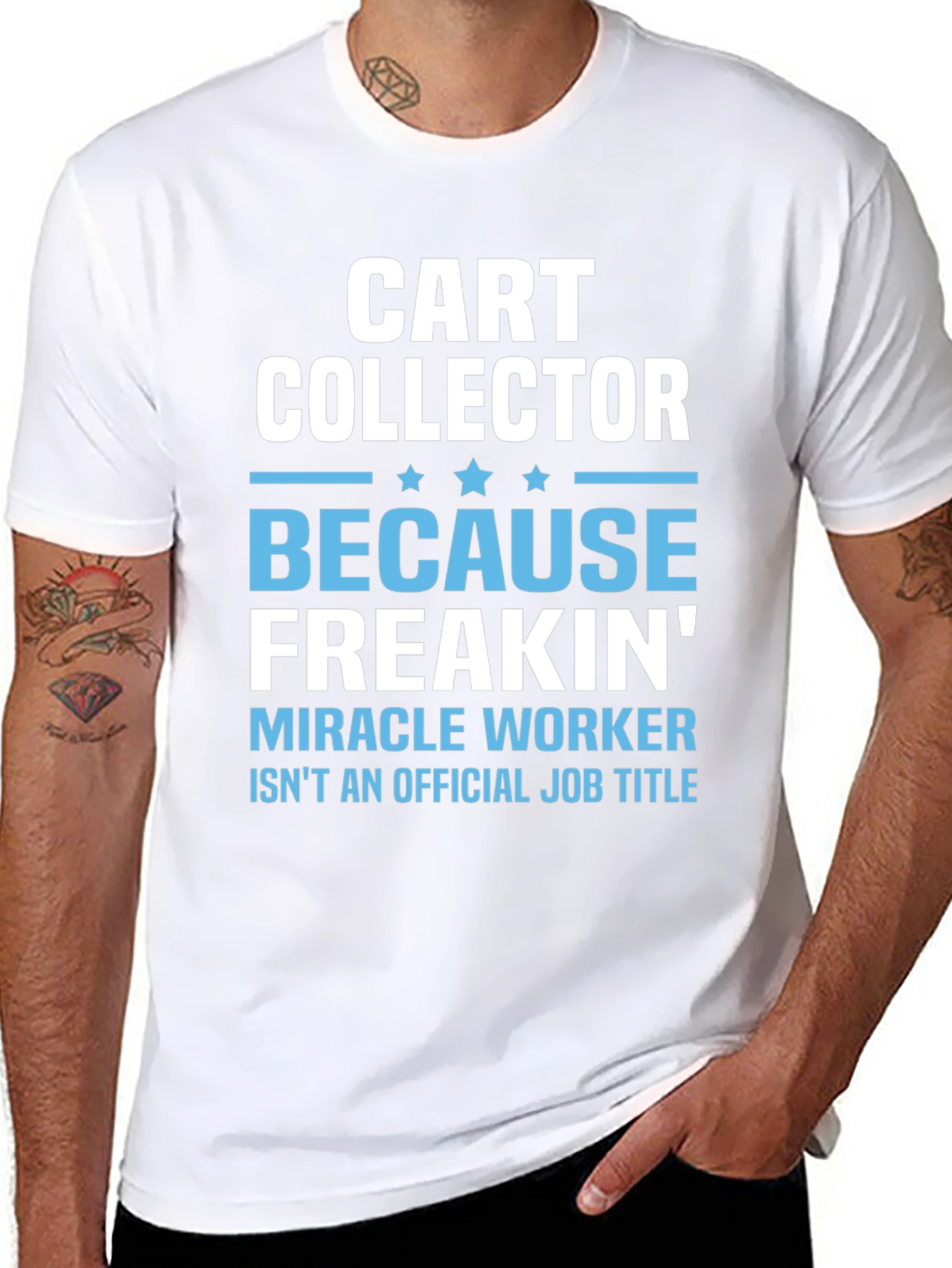 Cart Collector Funny T-Shirt