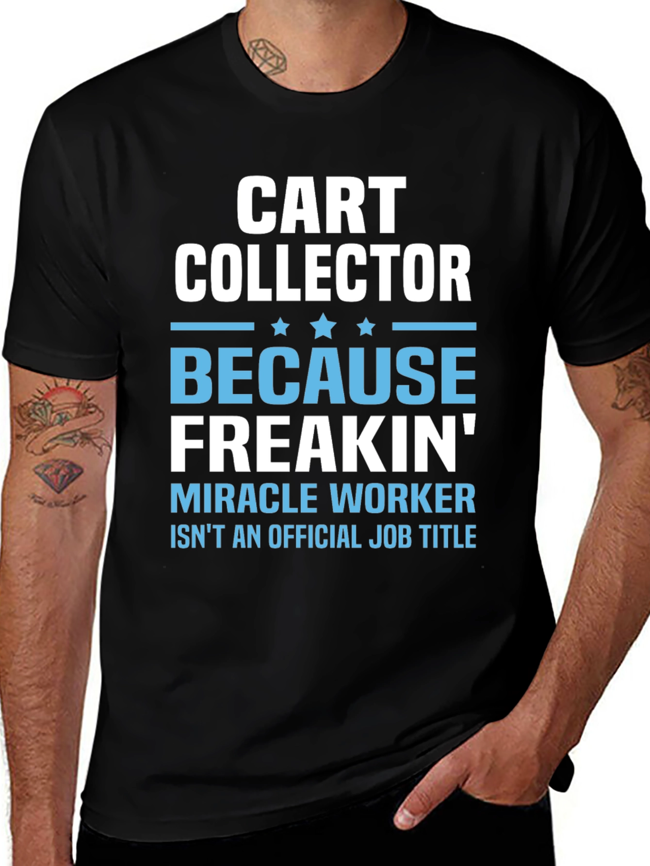 Cart Collector Funny T-Shirt