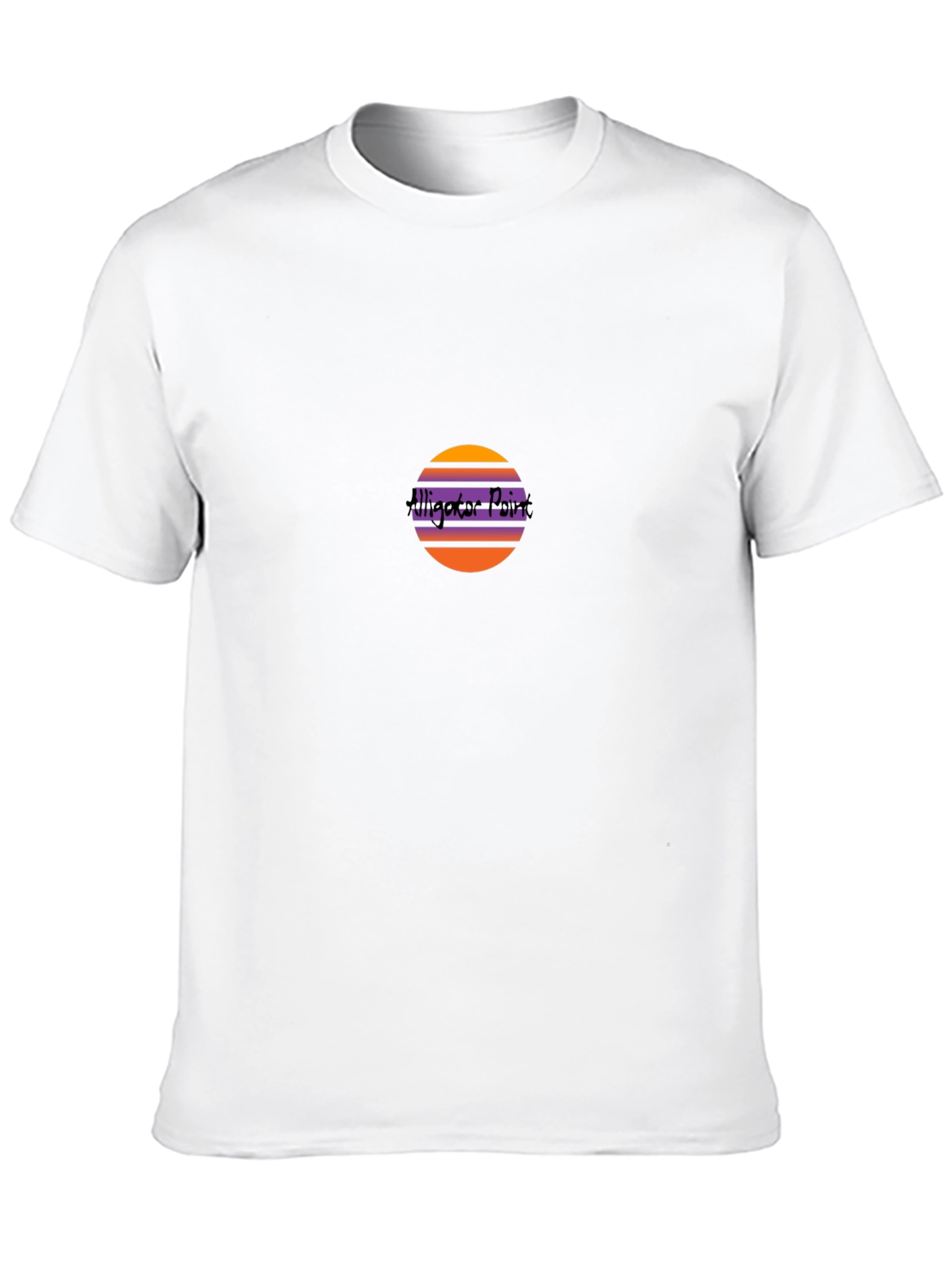 Alligator Point Retro Sunset T-Shirt