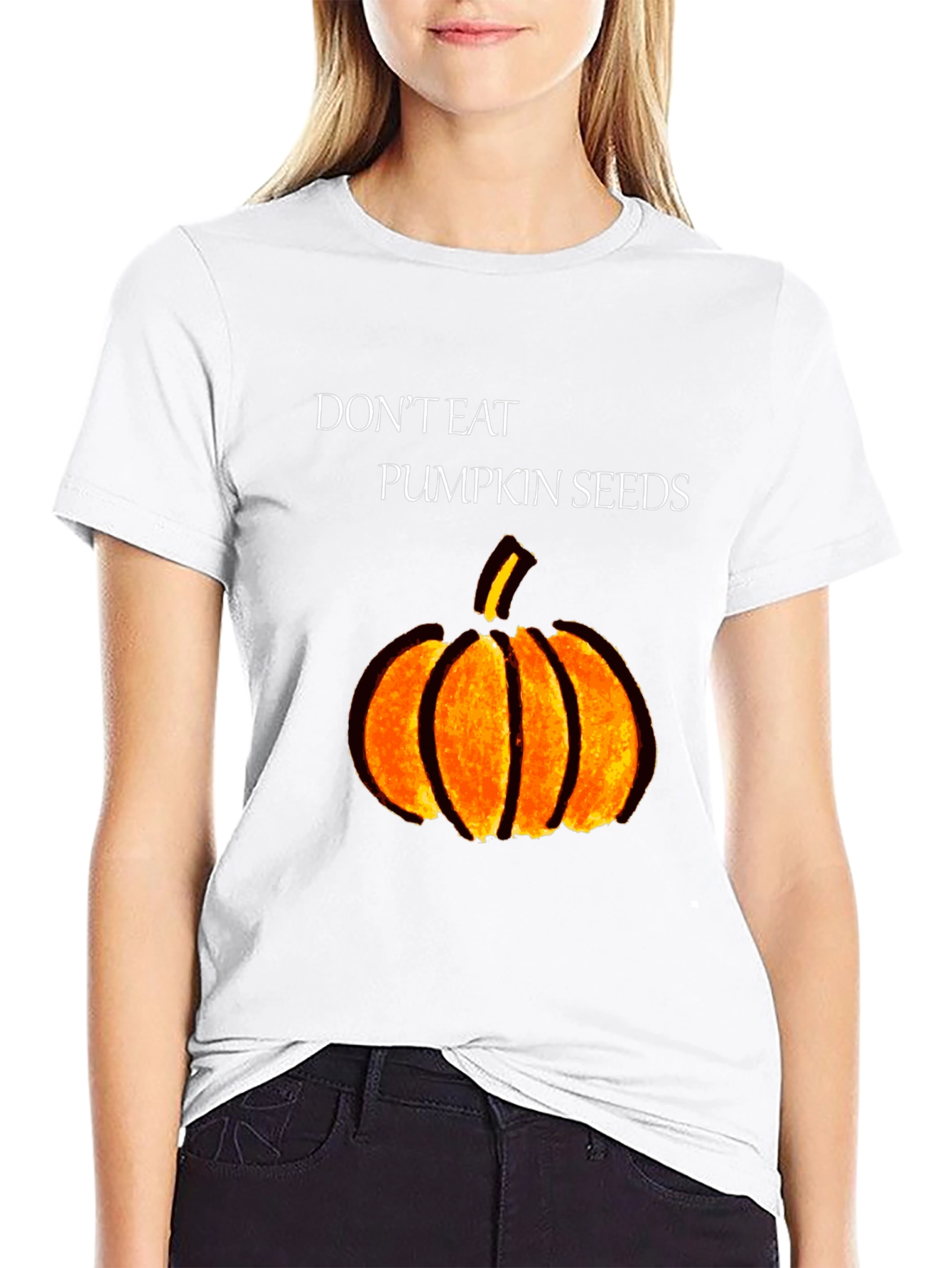 Dont Eat Pumpkin Seeds Graphic Tee