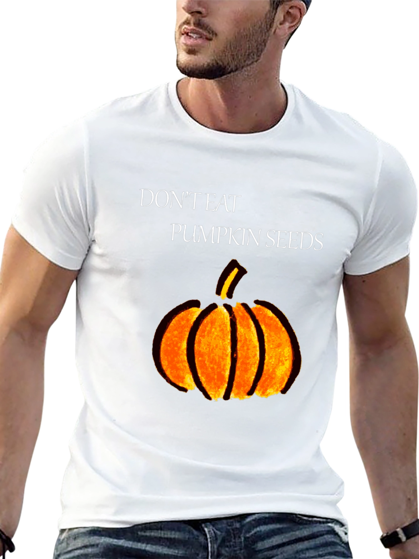 Dont Eat Pumpkin Seeds Graphic Tee