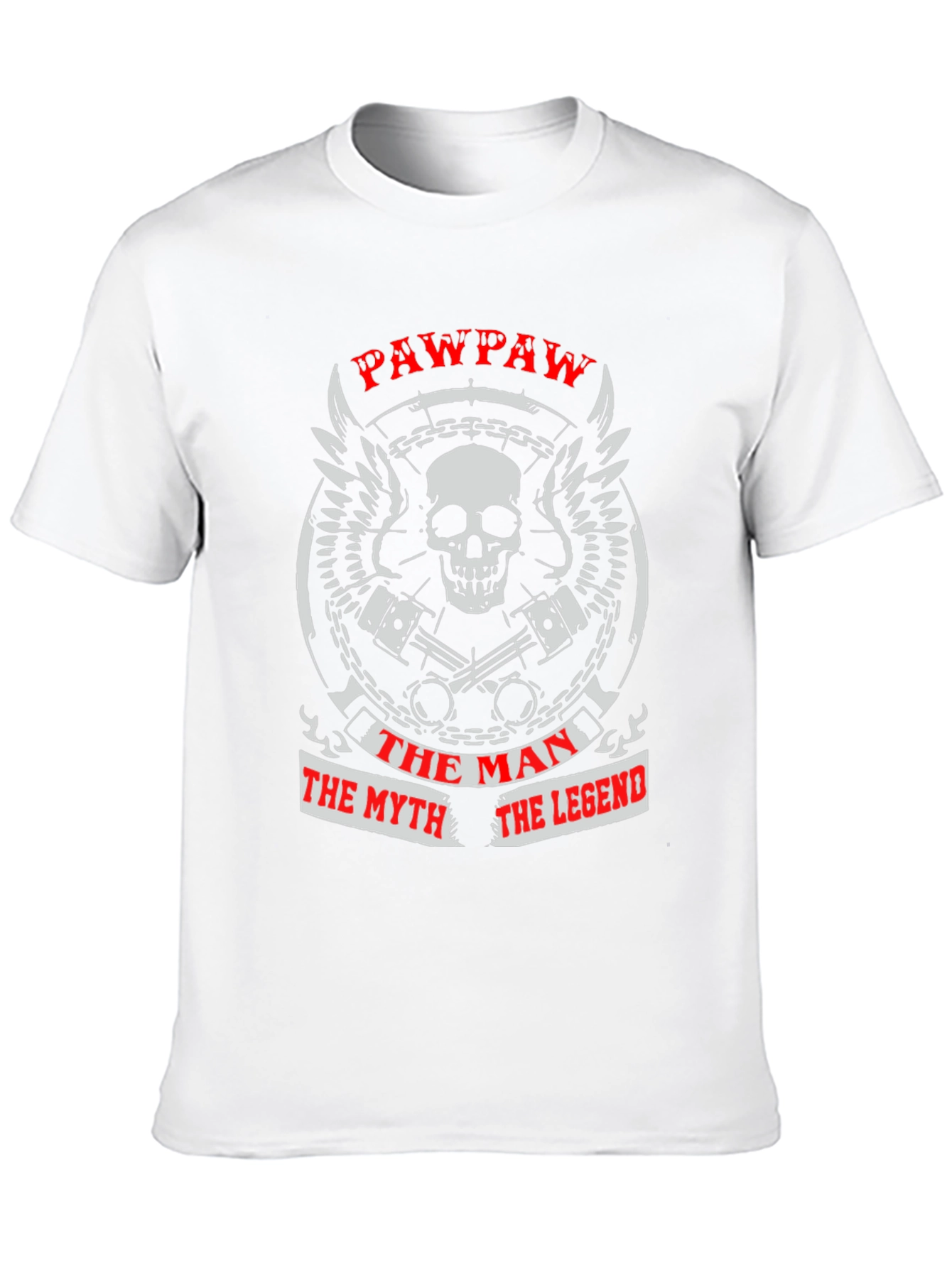 Pawpaw Motorcycle Graphic T-Shirt