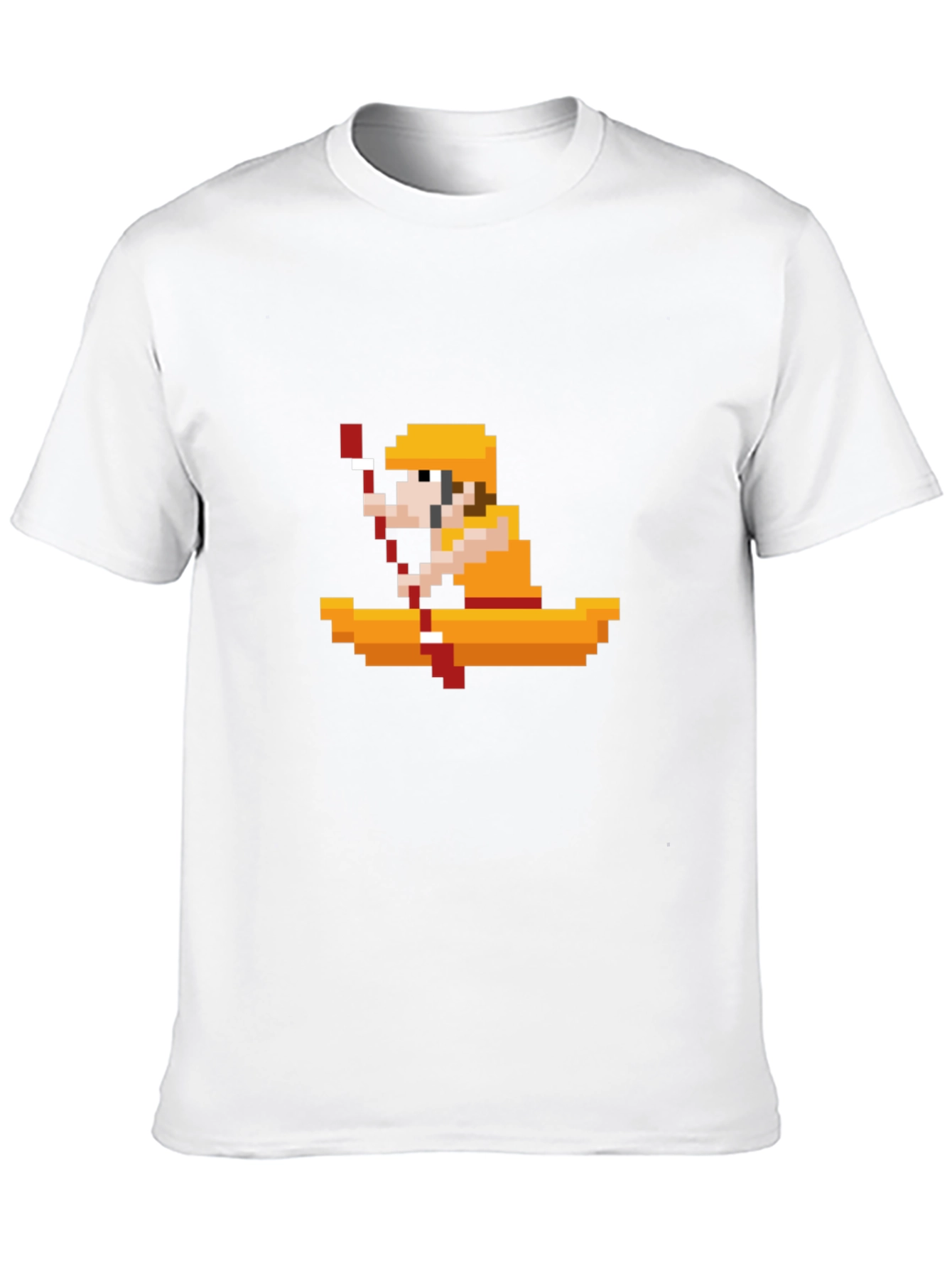 Pixel Kayaker Tee - Retro Gaming Style!