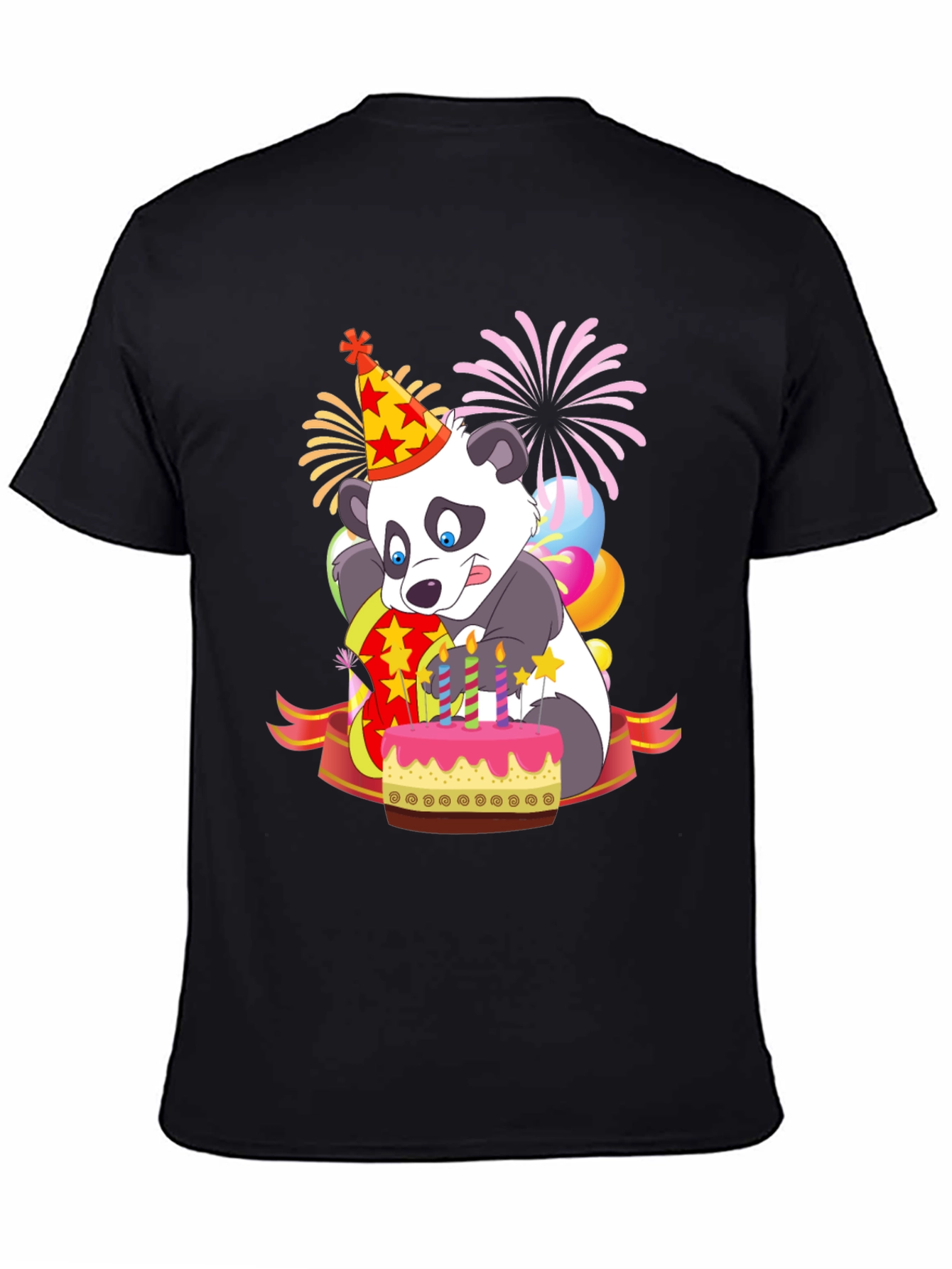 Panda Birthday Party T-Shirt