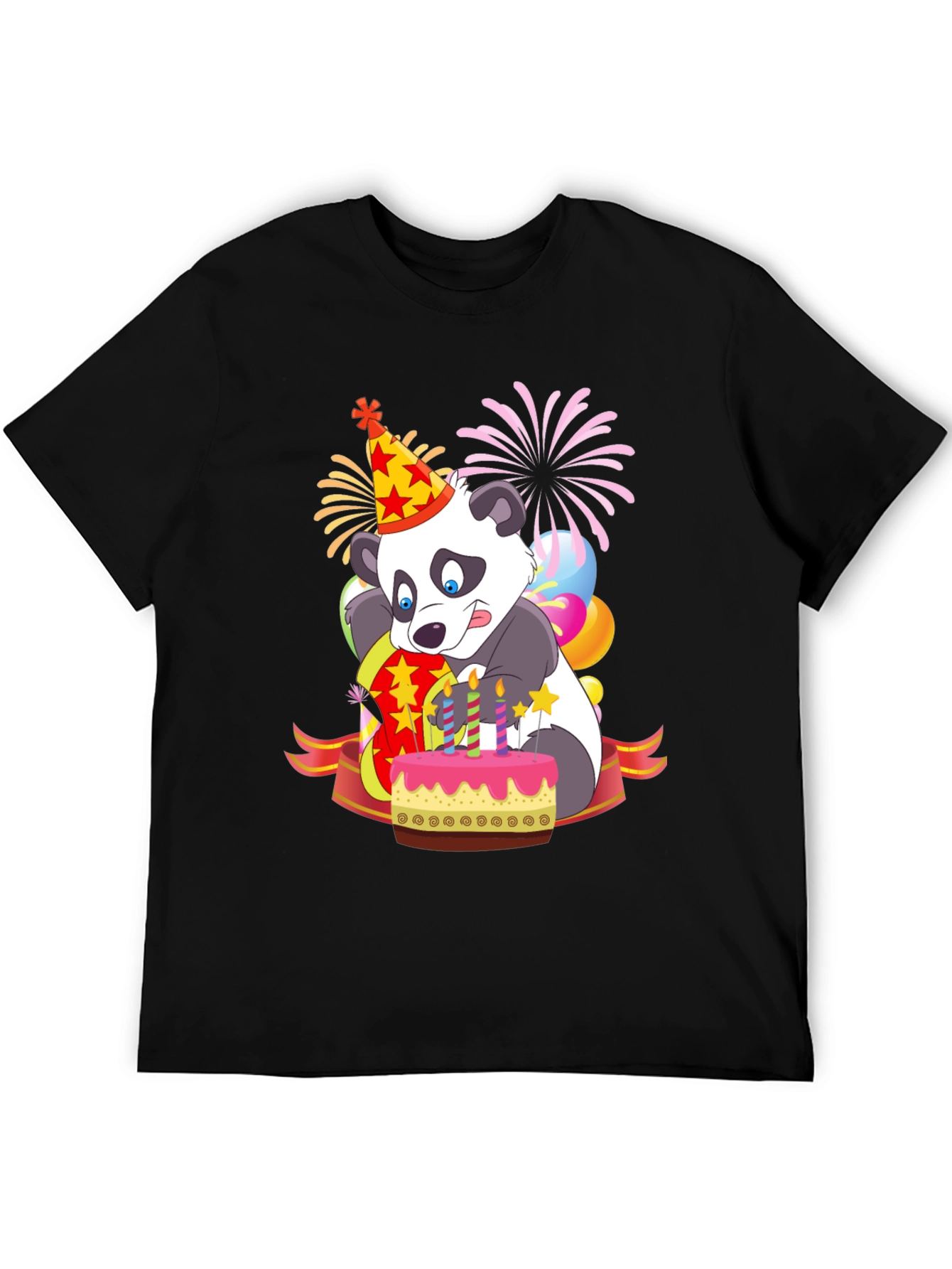 Panda Birthday Party T-Shirt