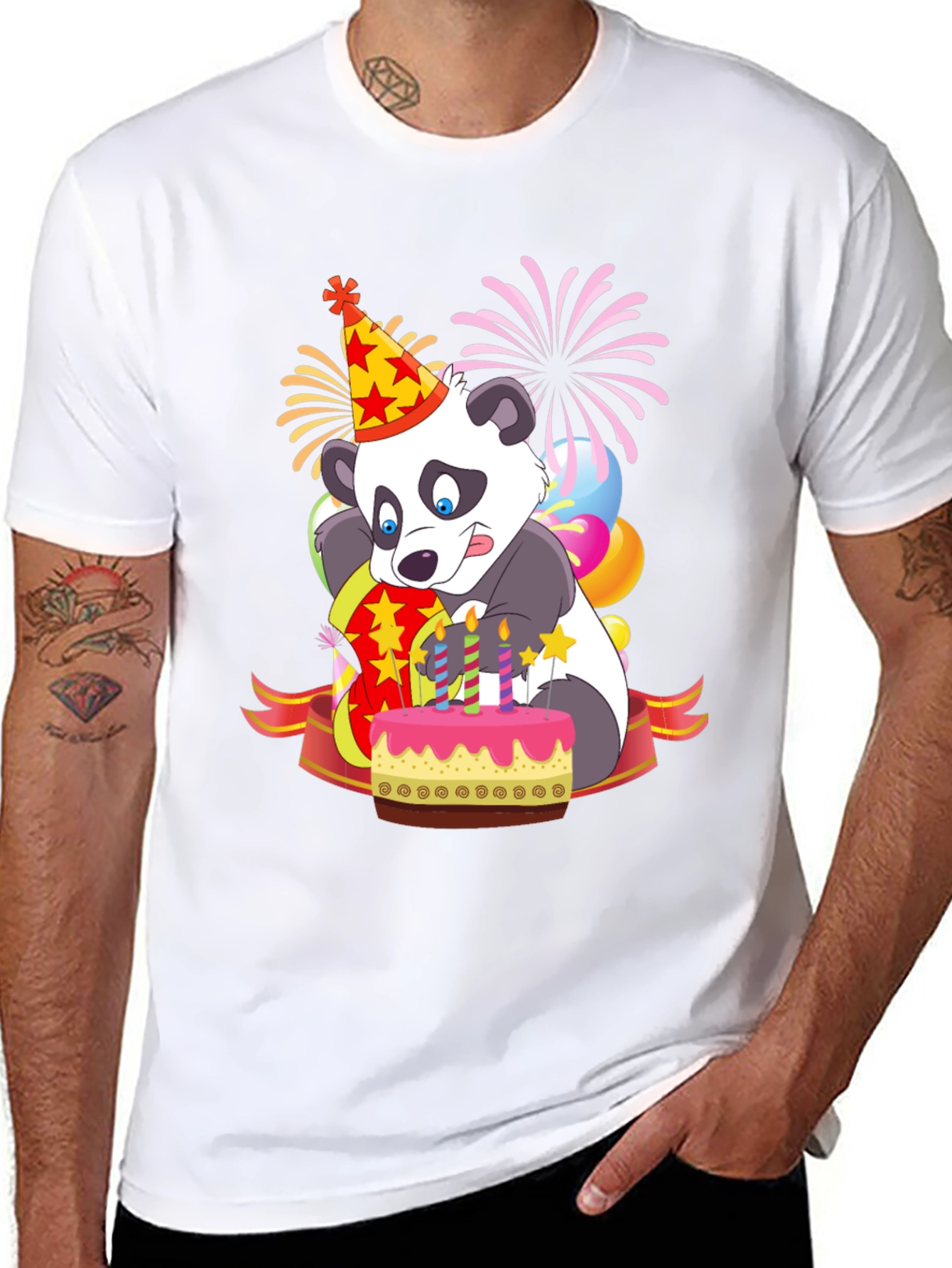 Panda Birthday Party T-Shirt