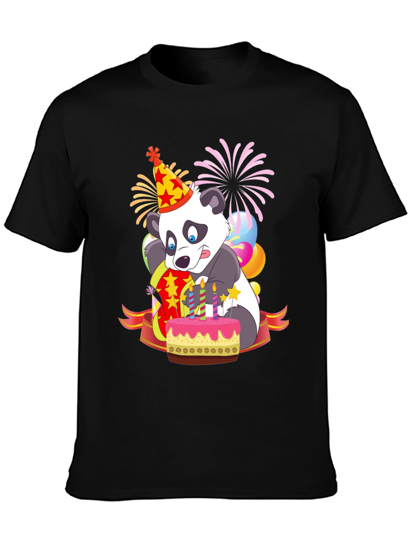 Panda Birthday Party T-Shirt