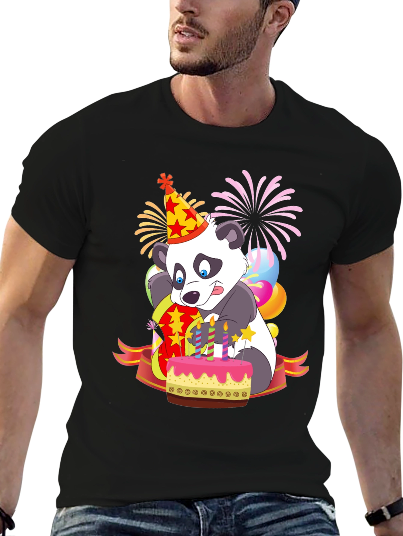 Panda Birthday Party T-Shirt