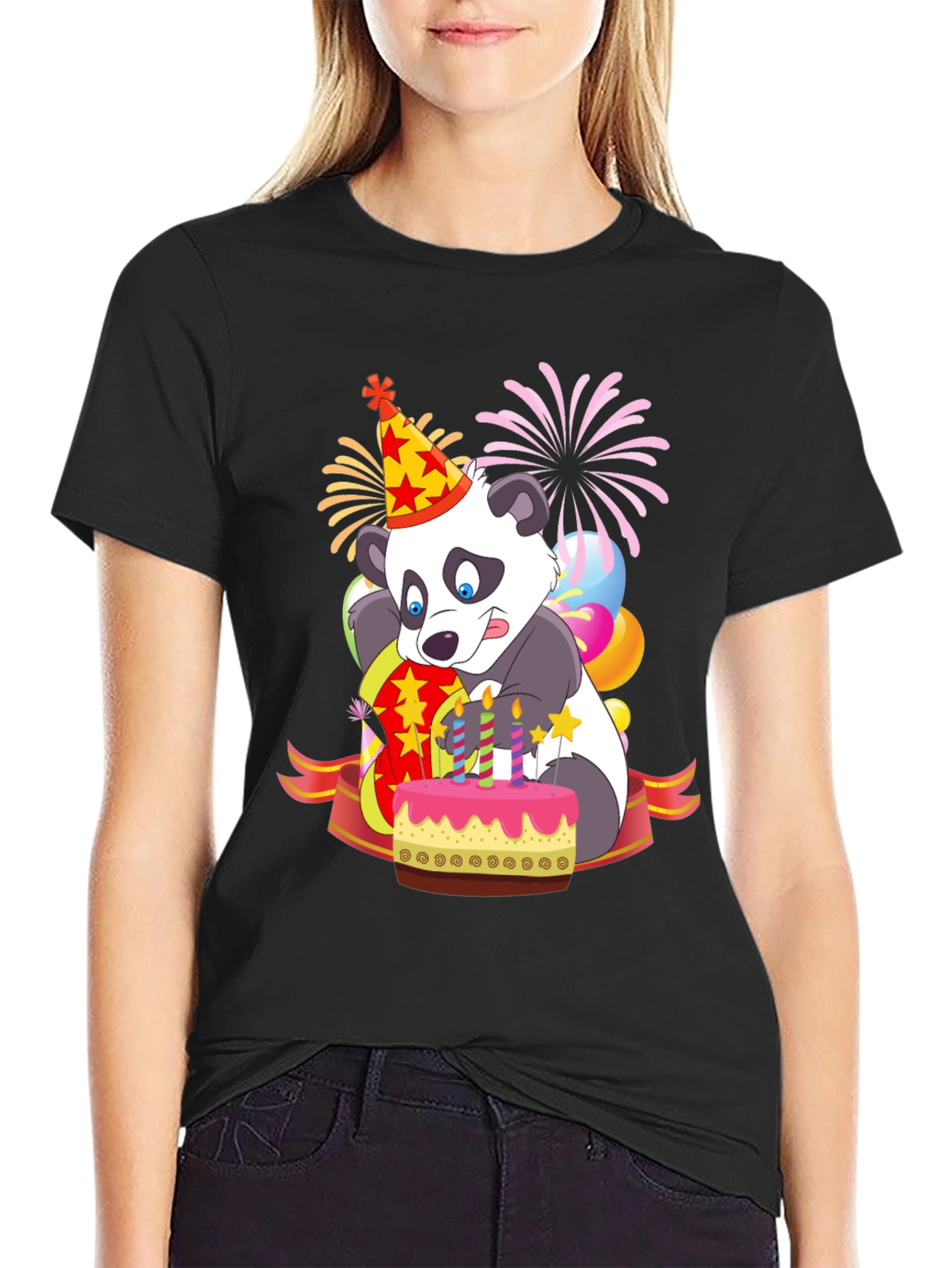 Panda Birthday Party T-Shirt