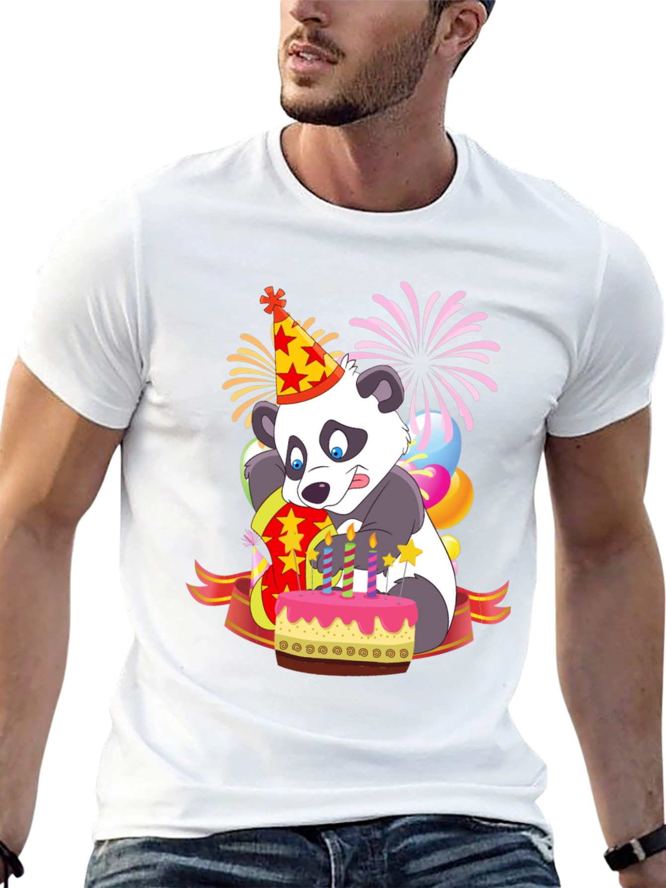 Panda Birthday Party T-Shirt