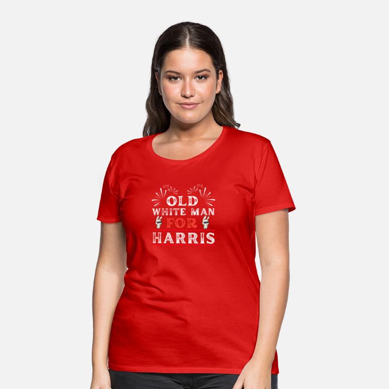 Old White Man For Harris, US 2024 Election Design