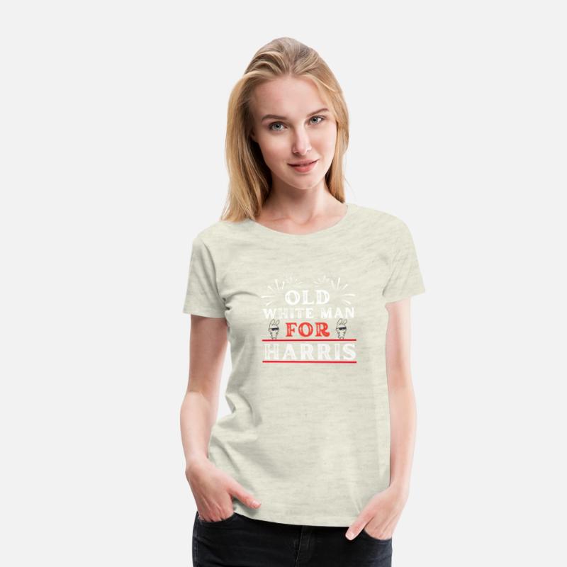 Old White Man For Harris, US 2024 Election Design