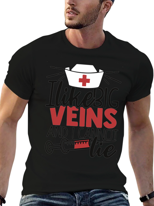 Funny Nurse Vein T-Shirt - Medical Humor Tee