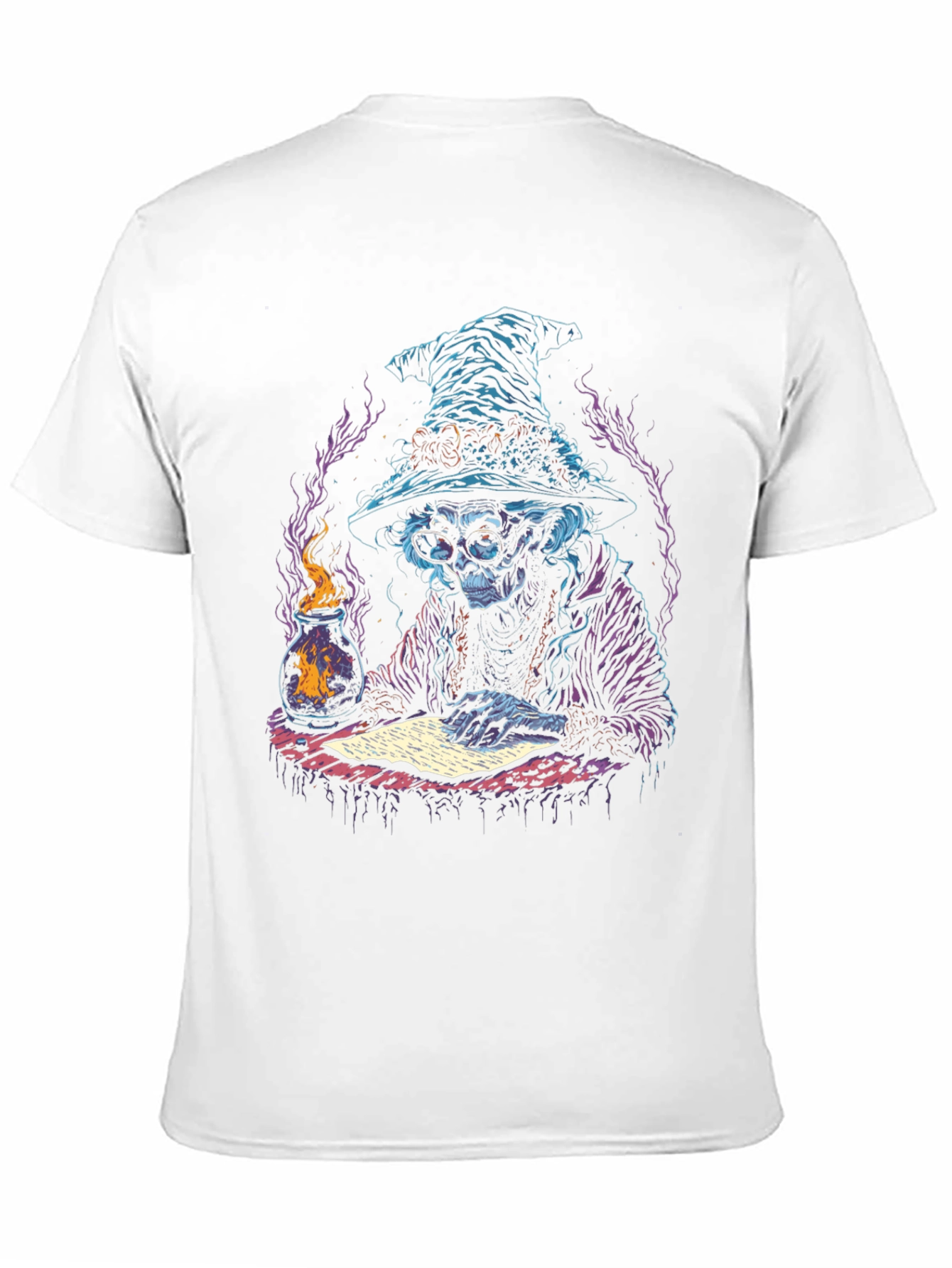Witch Writing Spell T-Shirt - Unique Graphic Tee