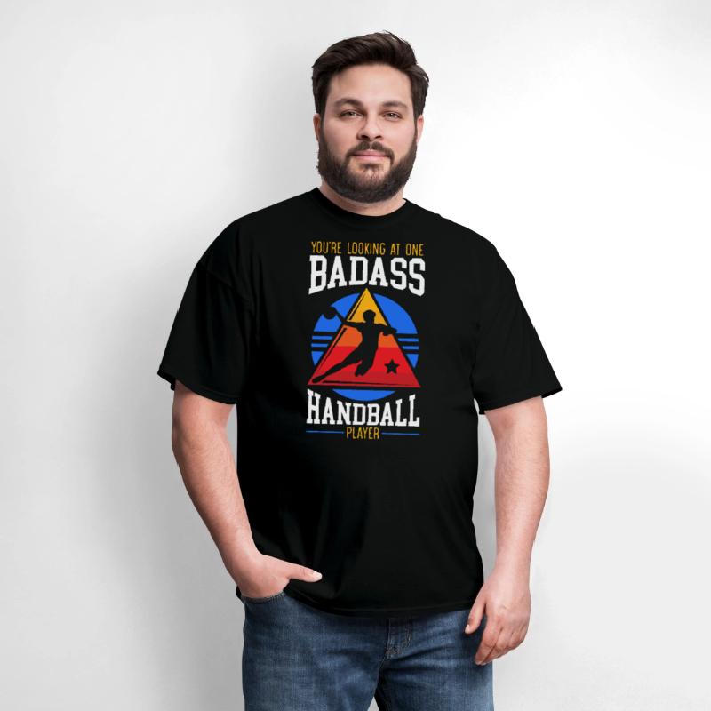 One Badass Handball Player Handballer Goalkeeper