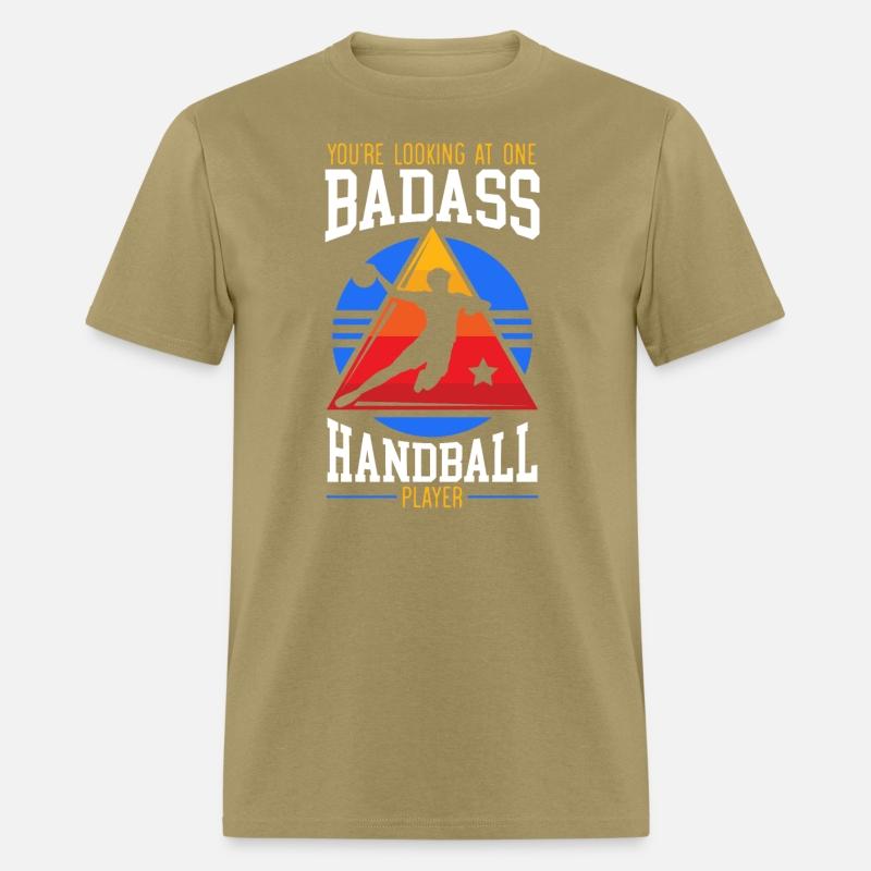 One Badass Handball Player Handballer Goalkeeper