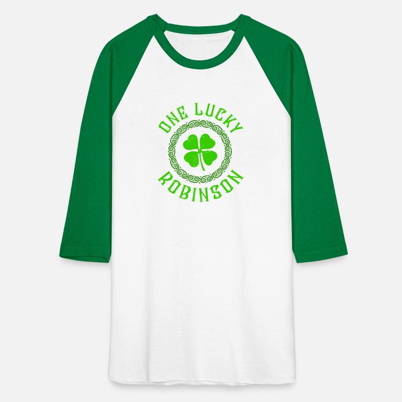 One Lucky Robinson Irish Family Four Leaf Clover