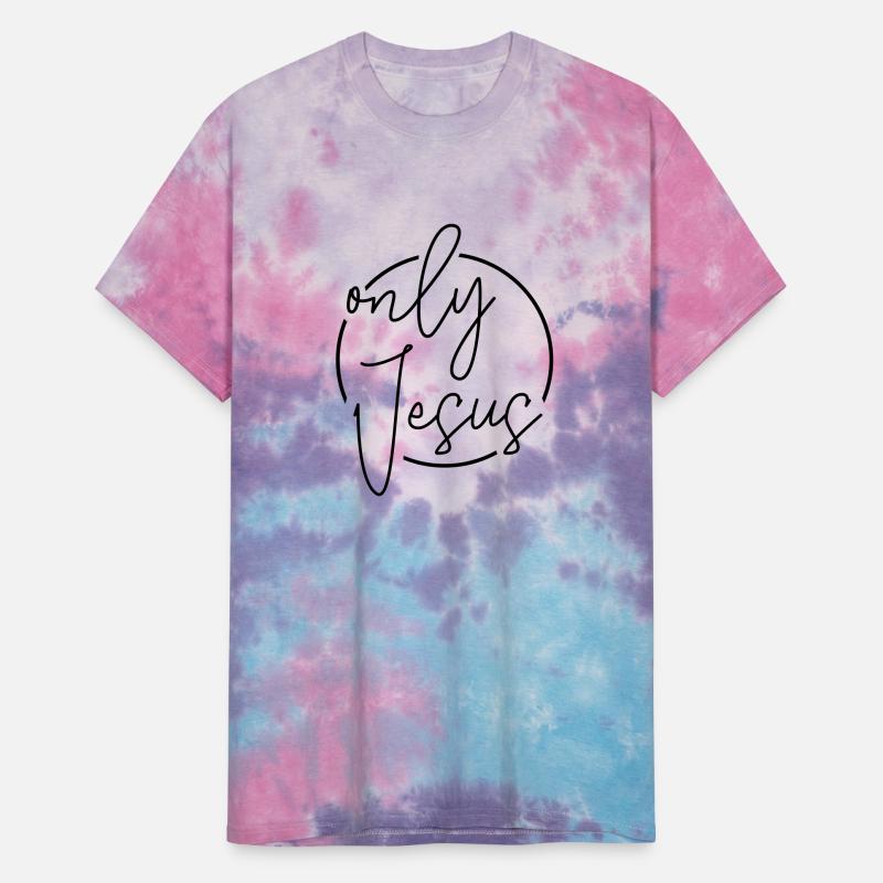 Only Jesus Script Christian T-Shirt – Minimalist