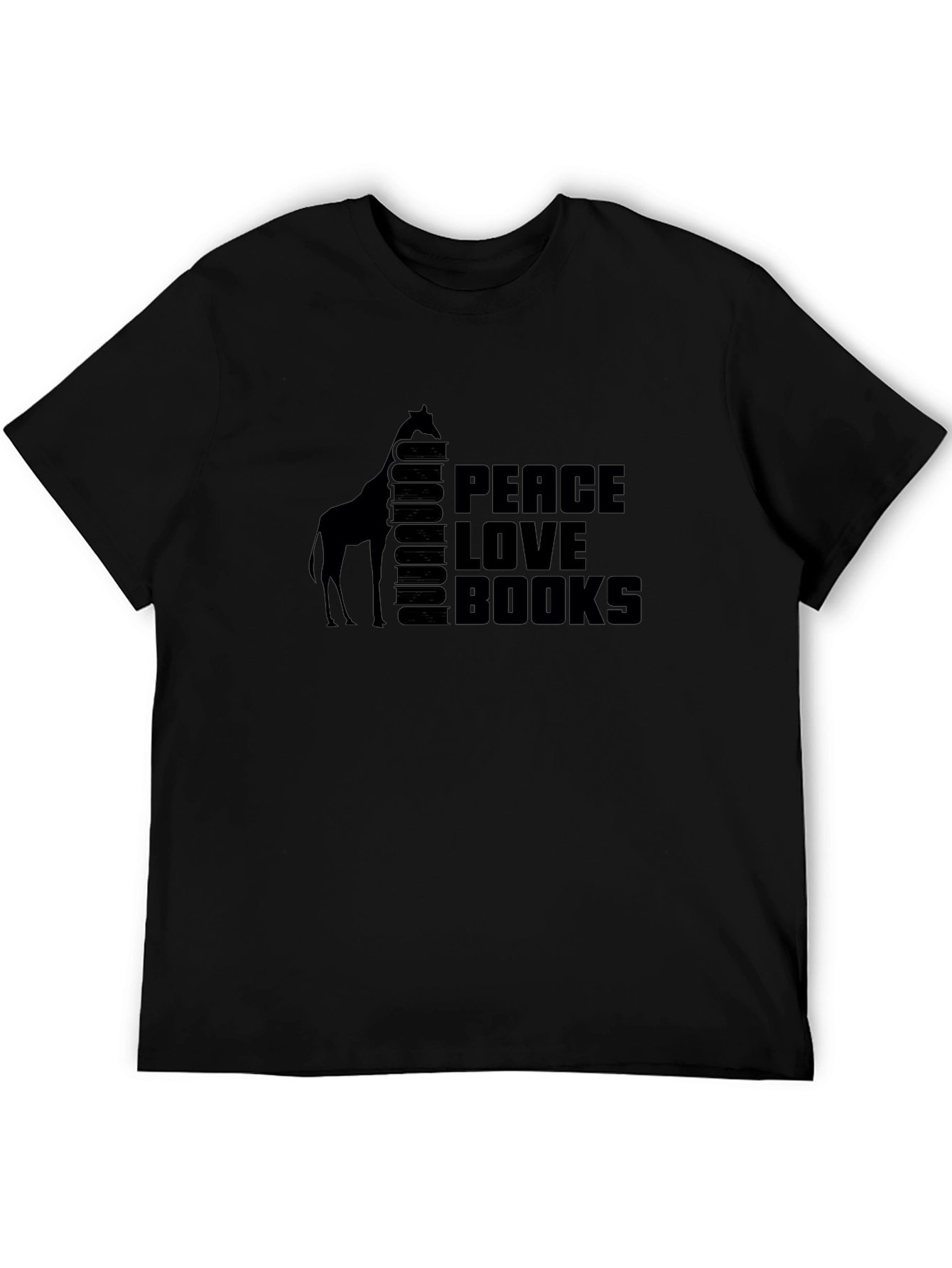 Peace Love Books Graphic Tee