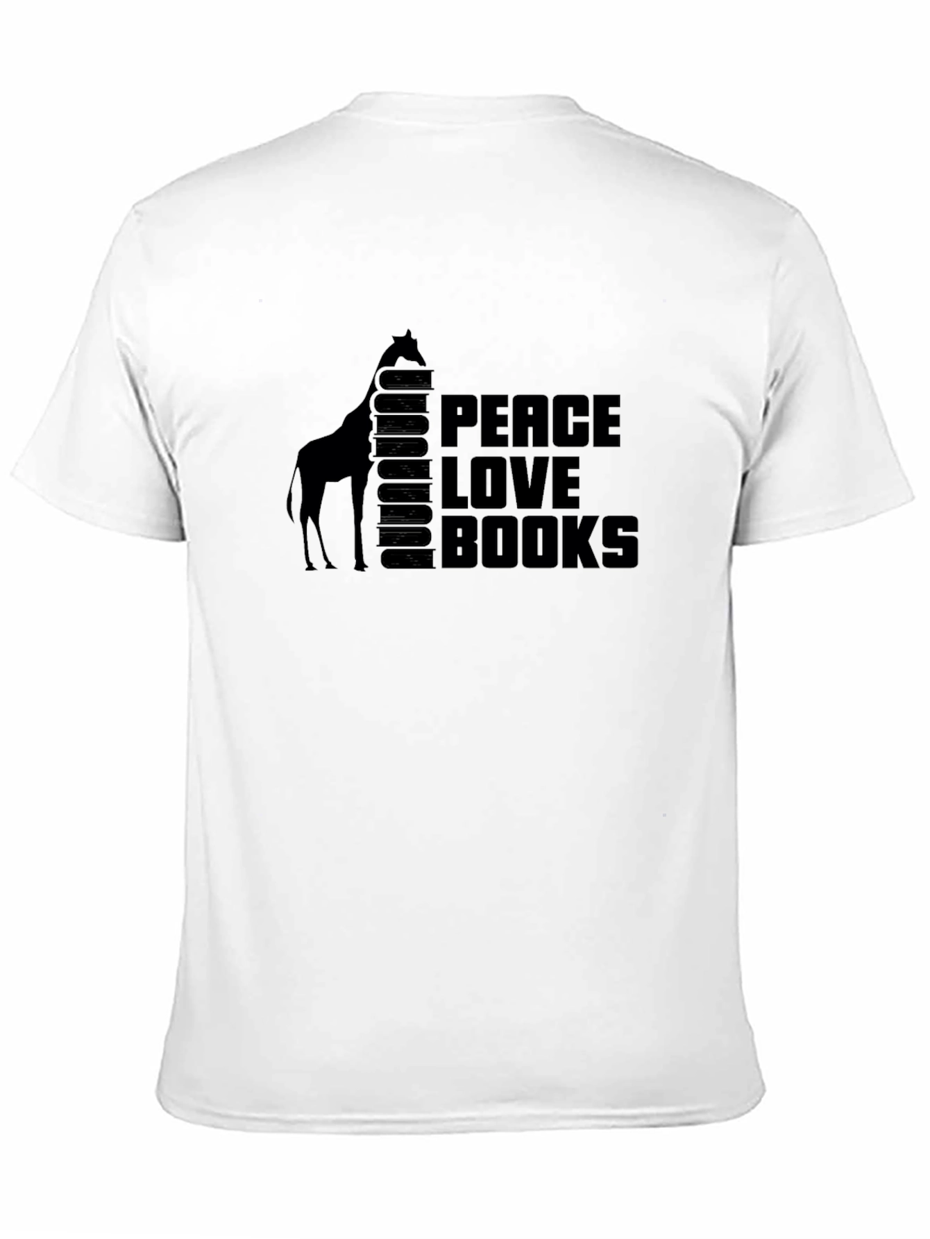 Peace Love Books Graphic Tee