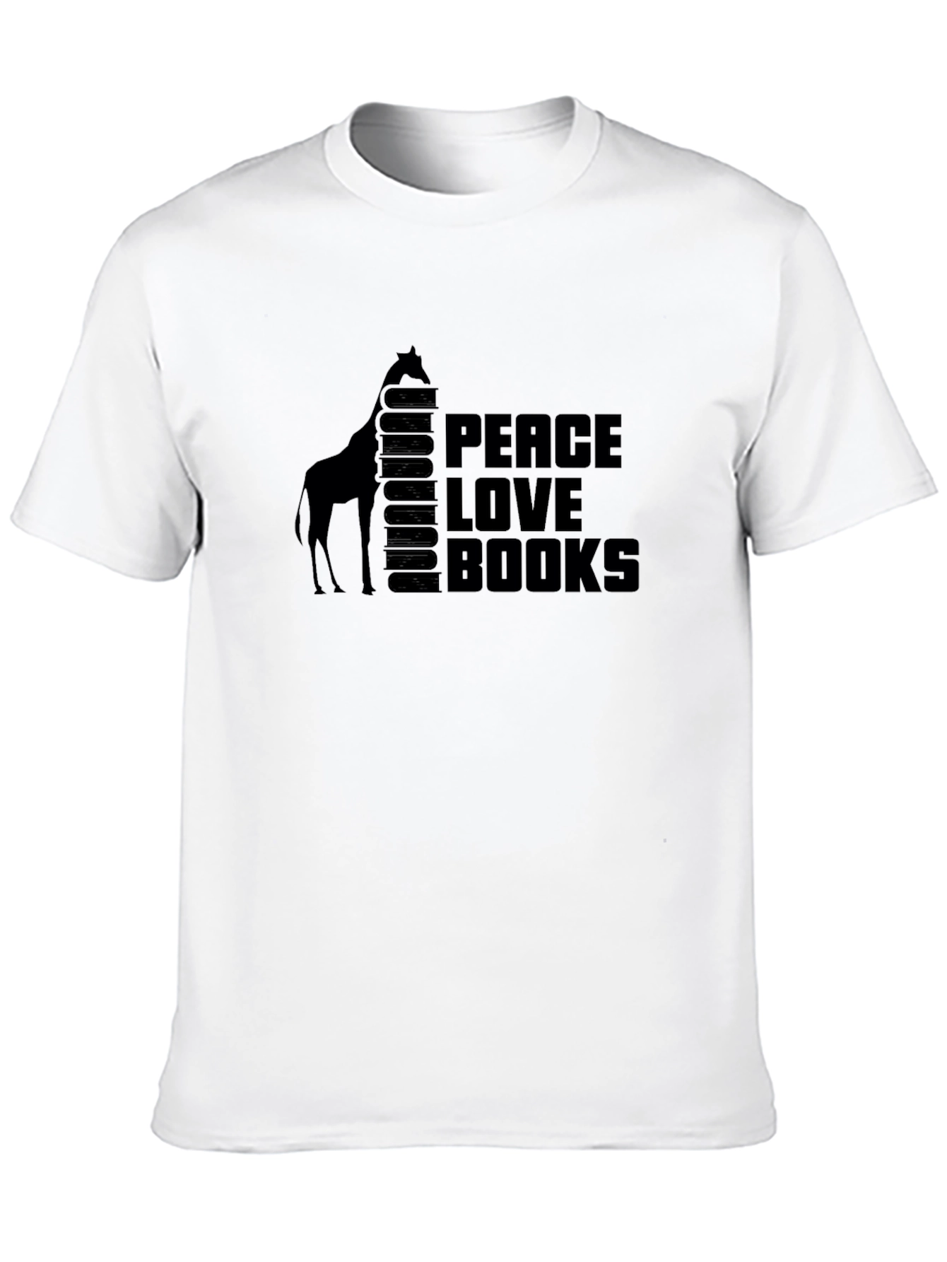Peace Love Books Graphic Tee