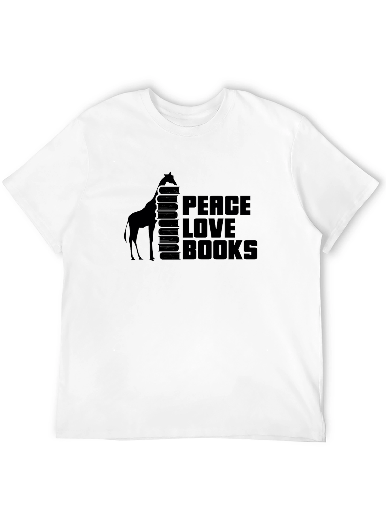 Peace Love Books Graphic Tee