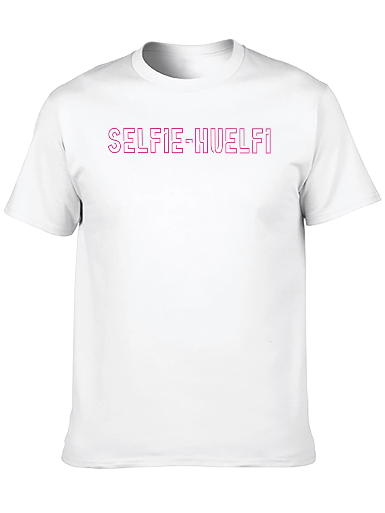 Selfie Huelfi Graphic Tee - Black Unisex T-Shirt