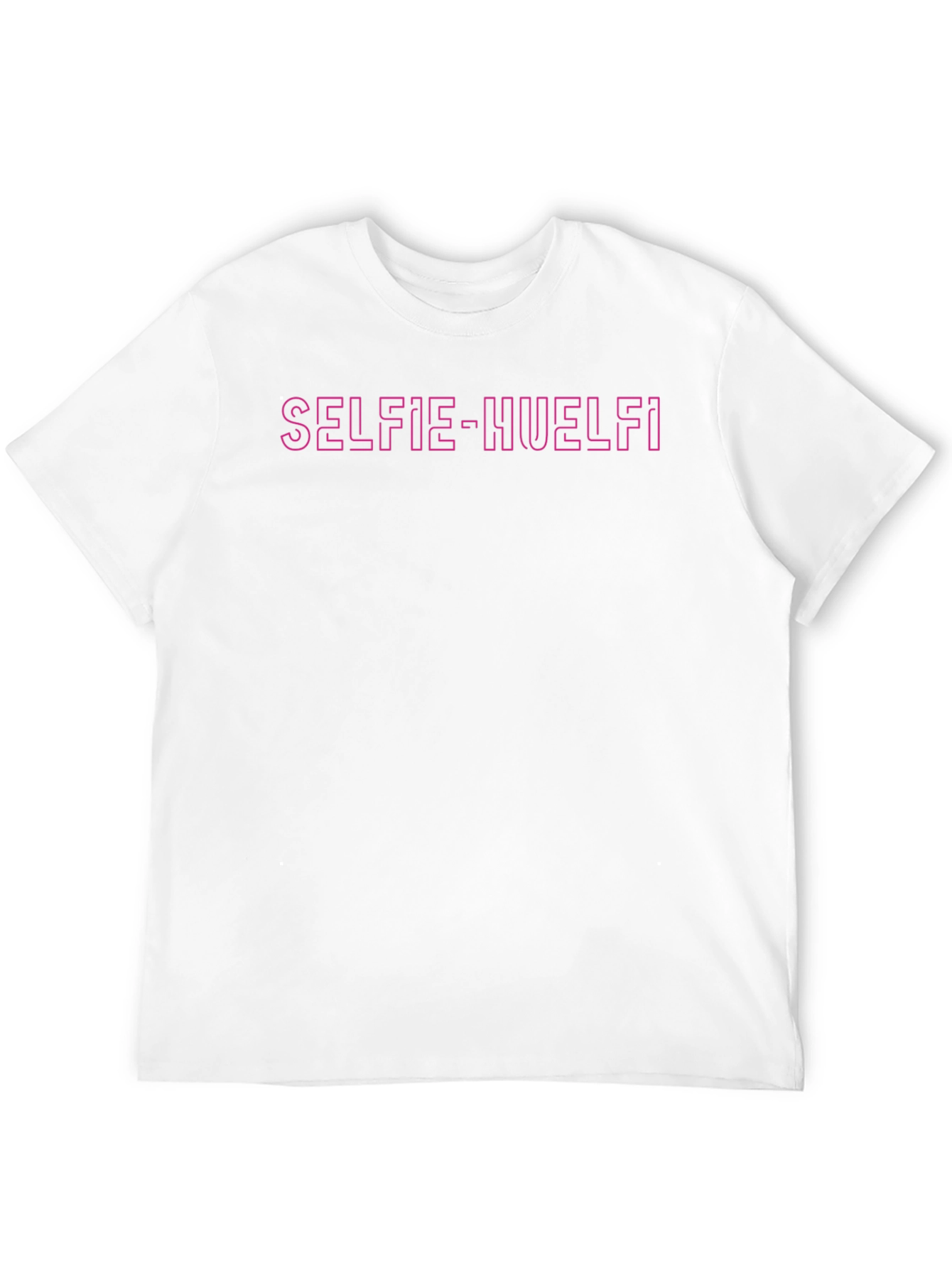Selfie Huelfi Graphic Tee - Black Unisex T-Shirt