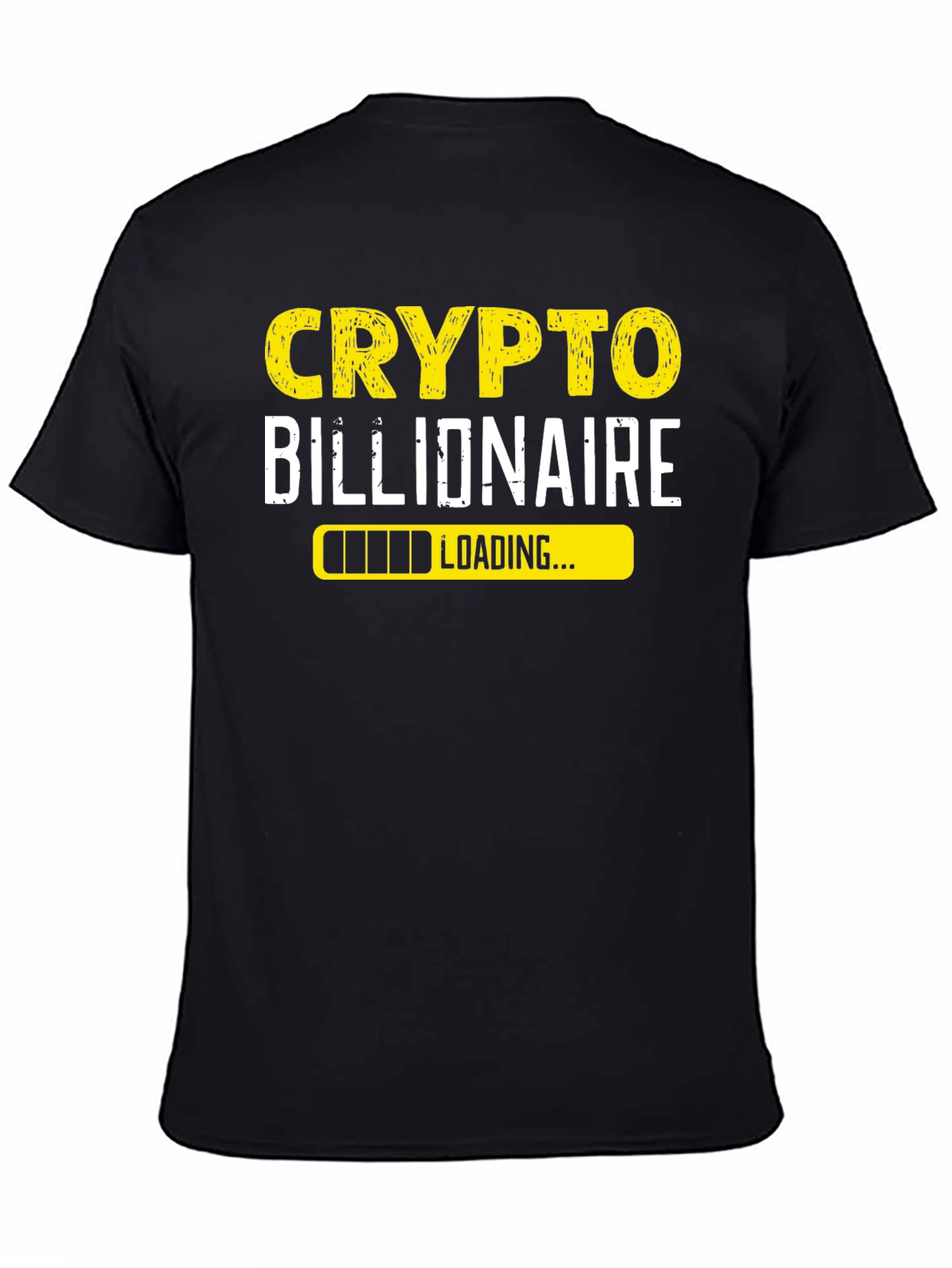 Crypto Billionaire Loading Funny T-Shirt