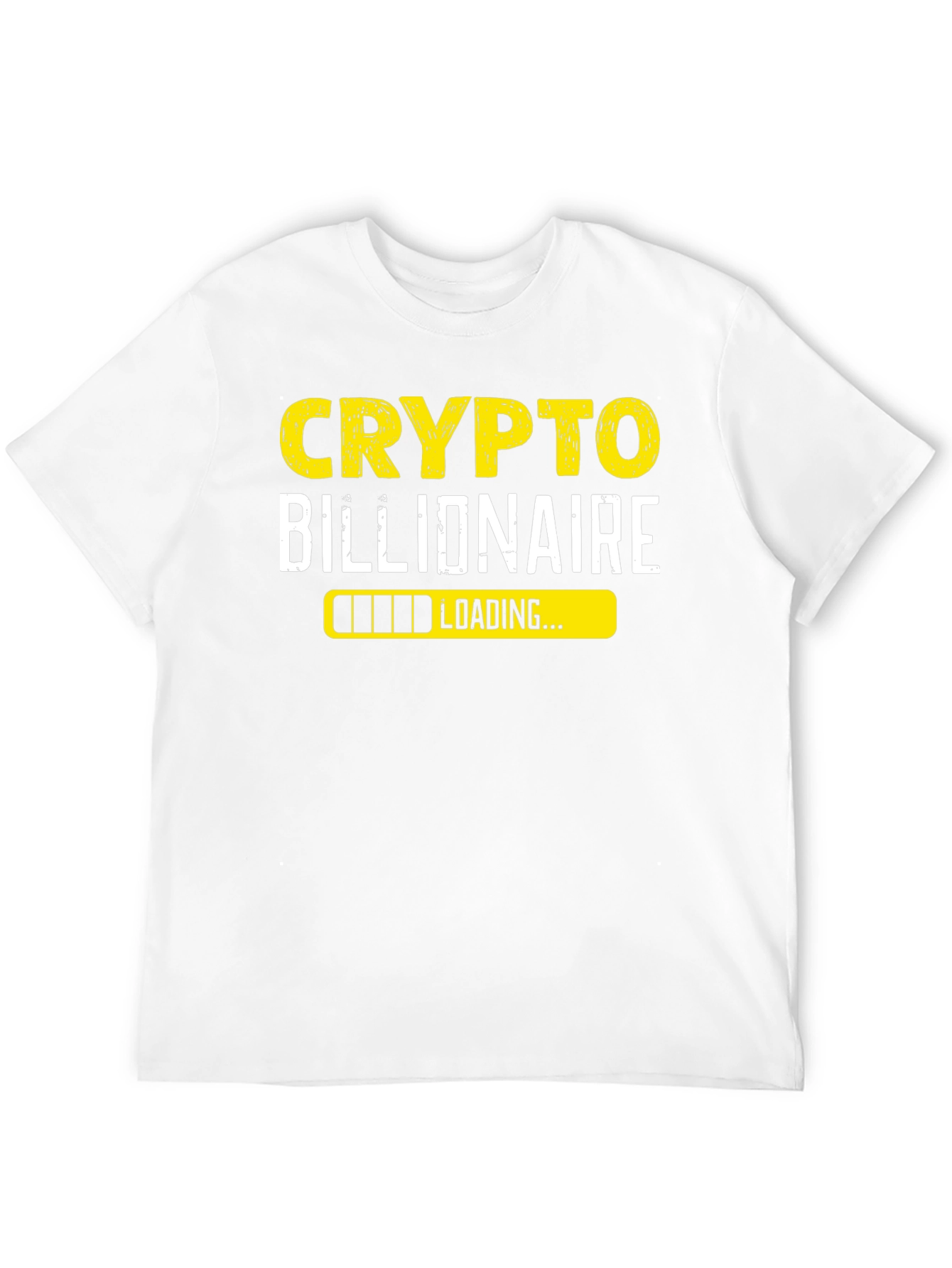Crypto Billionaire Loading Funny T-Shirt