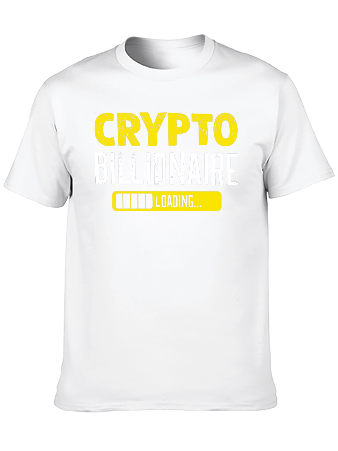 Crypto Billionaire Loading Funny T-Shirt