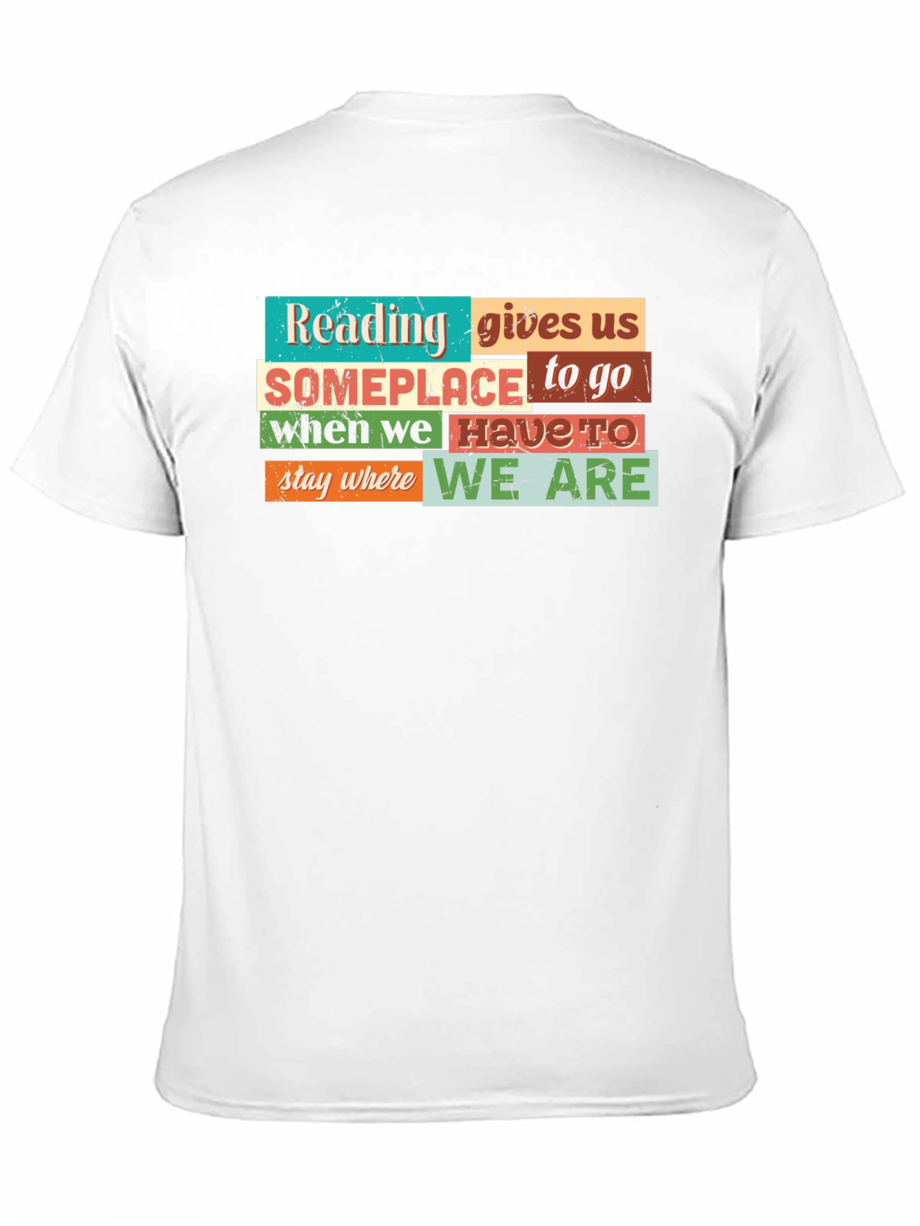 Reading Gives Us Someplace To Go Graphic Tee