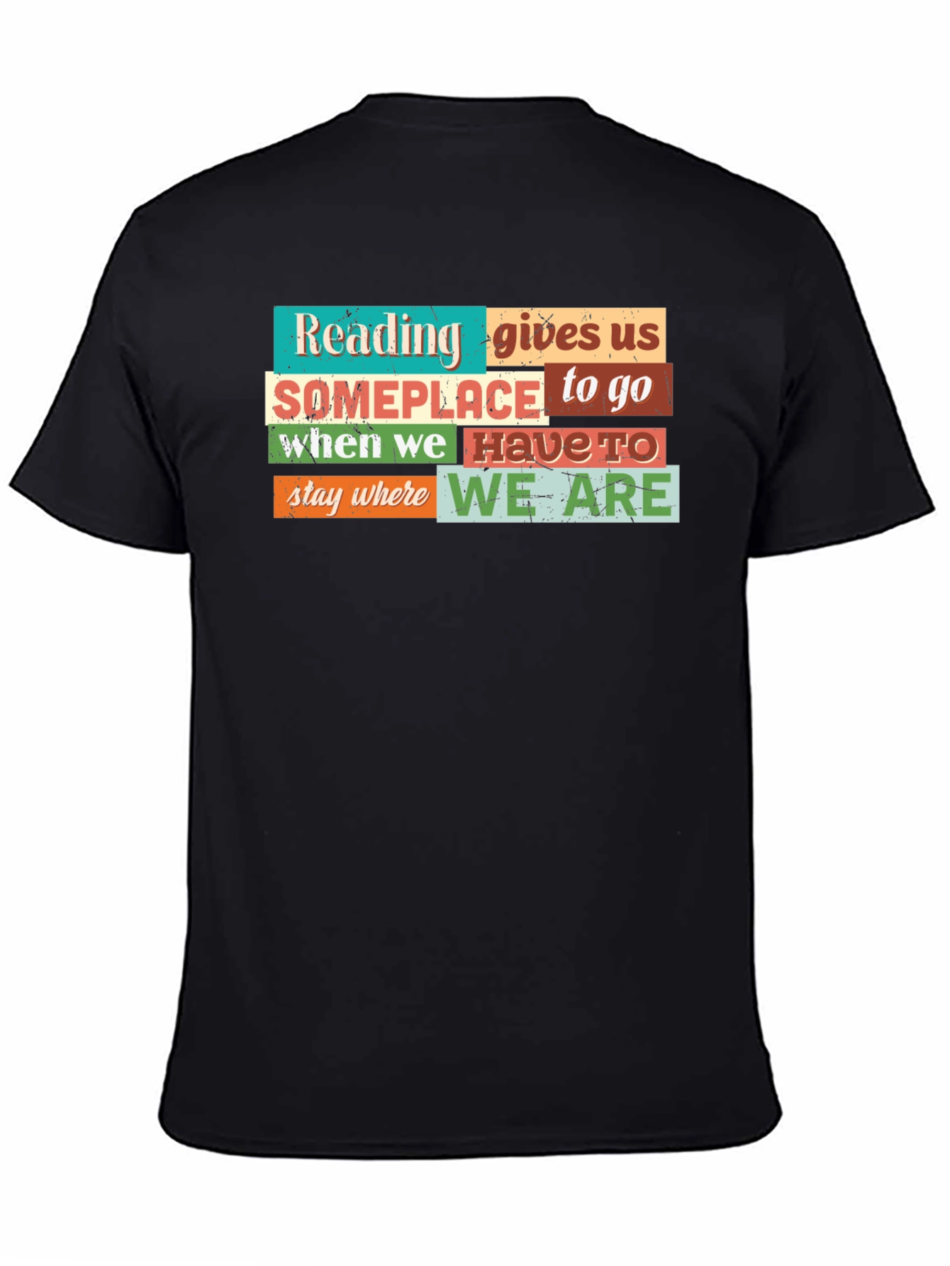 Reading Gives Us Someplace To Go Graphic Tee