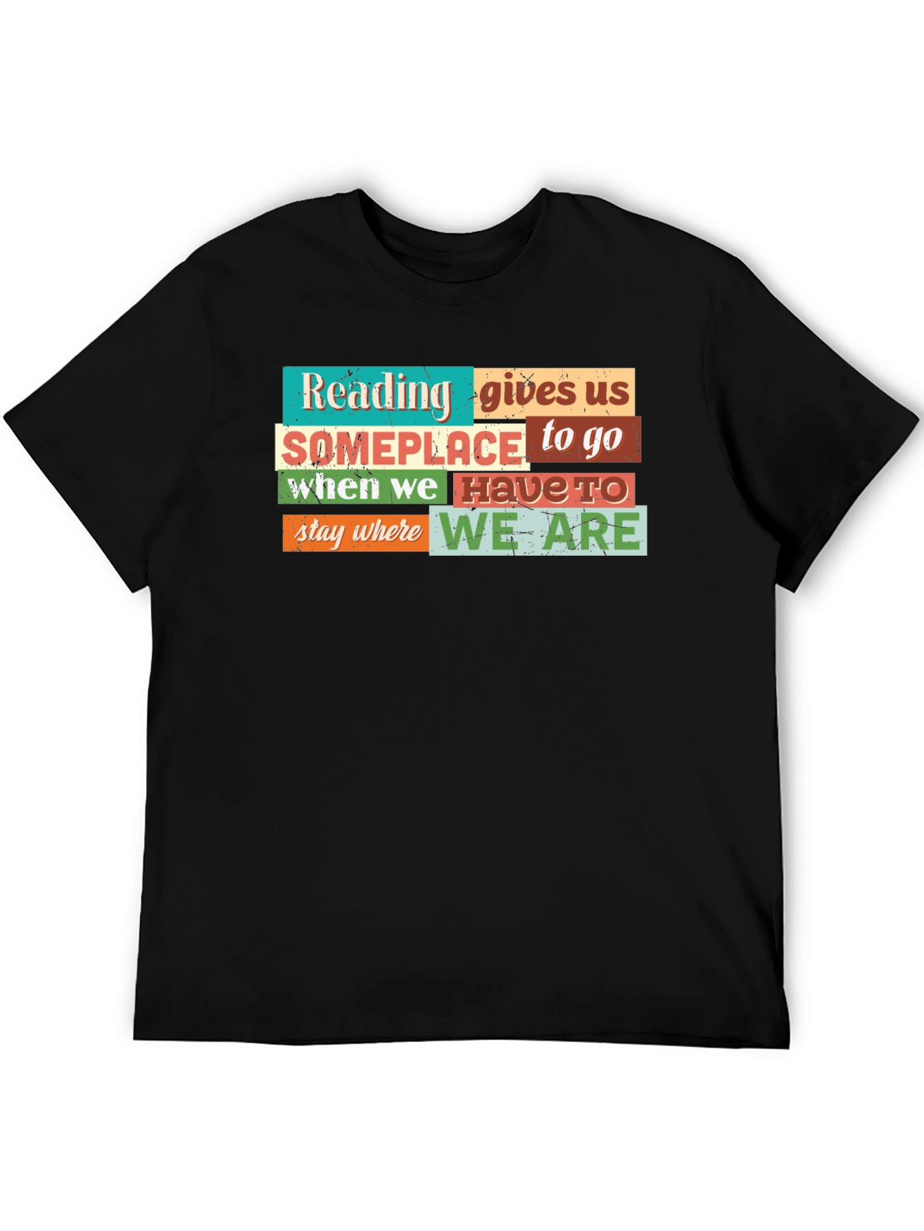 Reading Gives Us Someplace To Go Graphic Tee