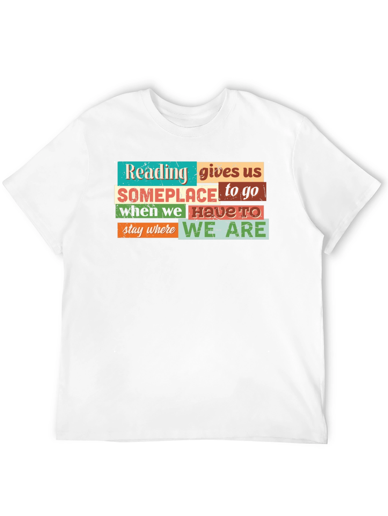 Reading Gives Us Someplace To Go Graphic Tee