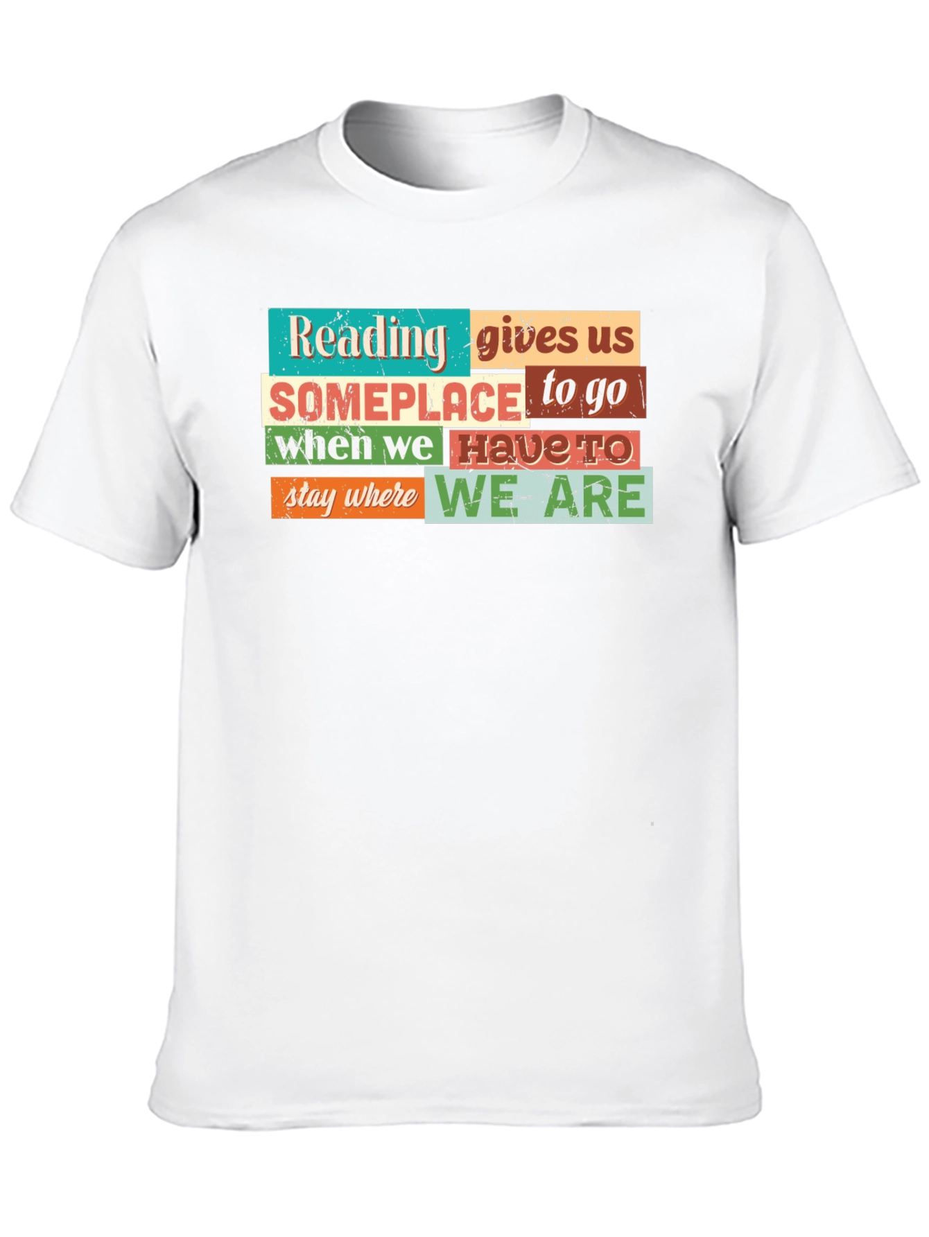 Reading Gives Us Someplace To Go Graphic Tee