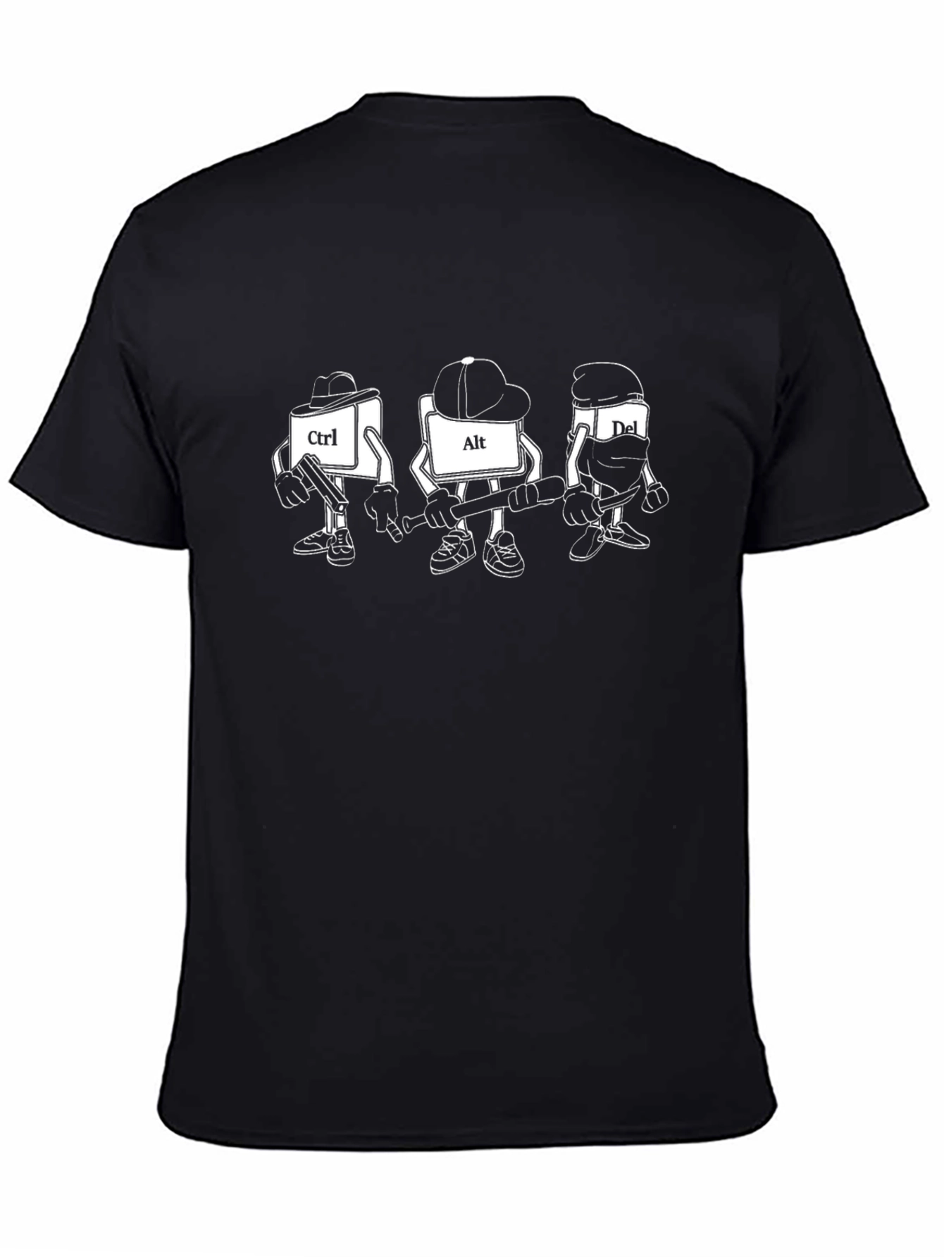 Ctrl Alt Del Gangster T-Shirt