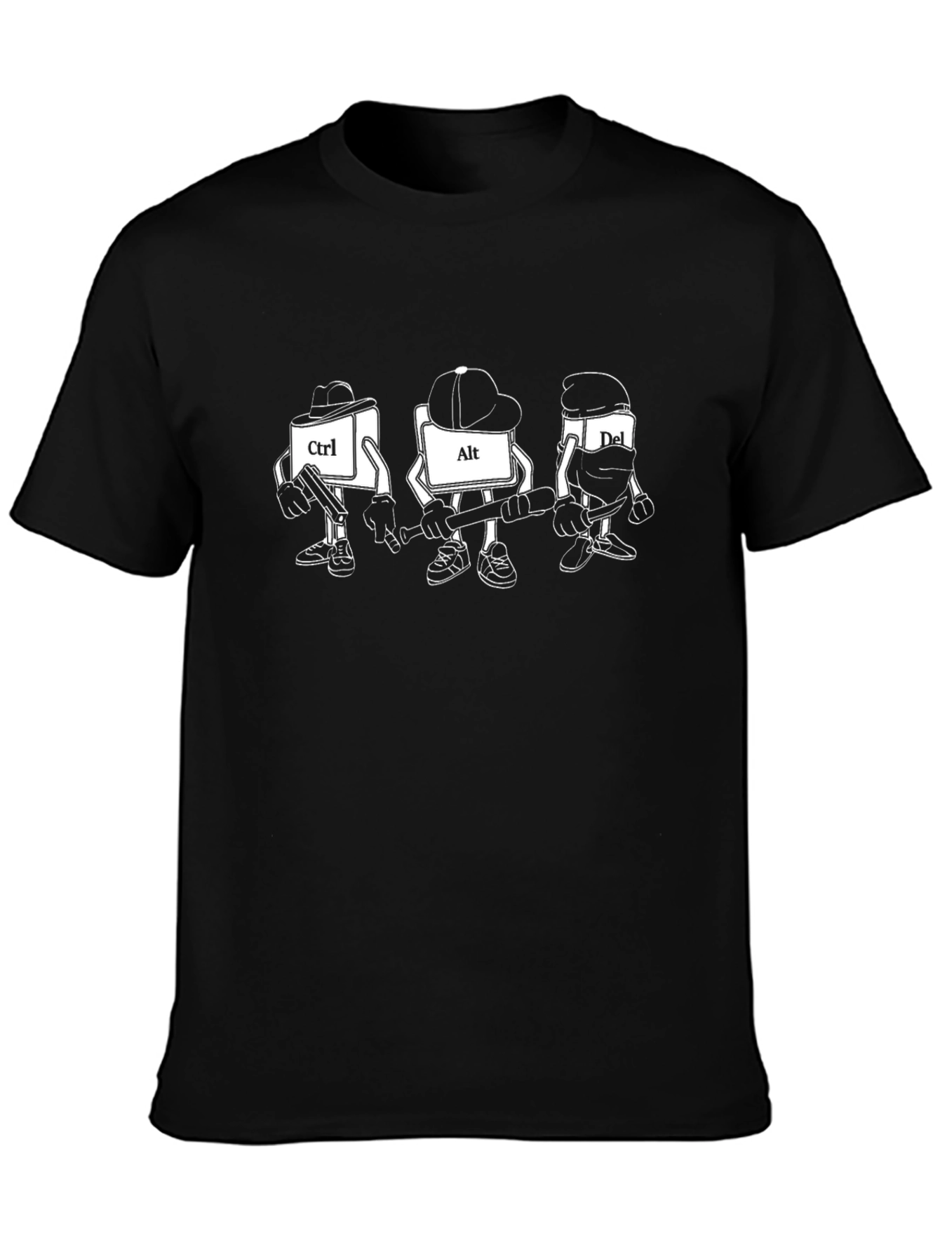 Ctrl Alt Del Gangster T-Shirt