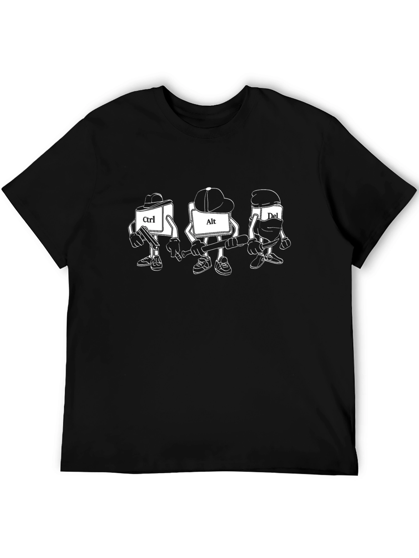 Ctrl Alt Del Gangster T-Shirt