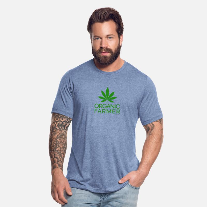 Organic Farmer Marijuana Grower Weed Smoking