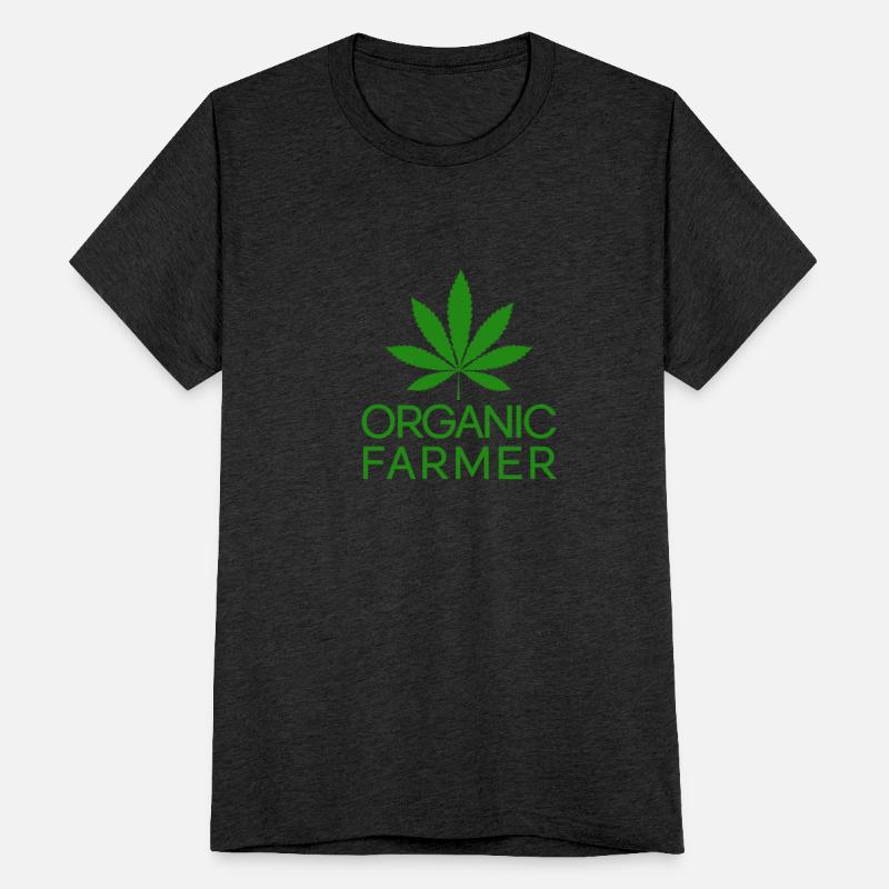 Organic Farmer Marijuana Grower Weed Smoking